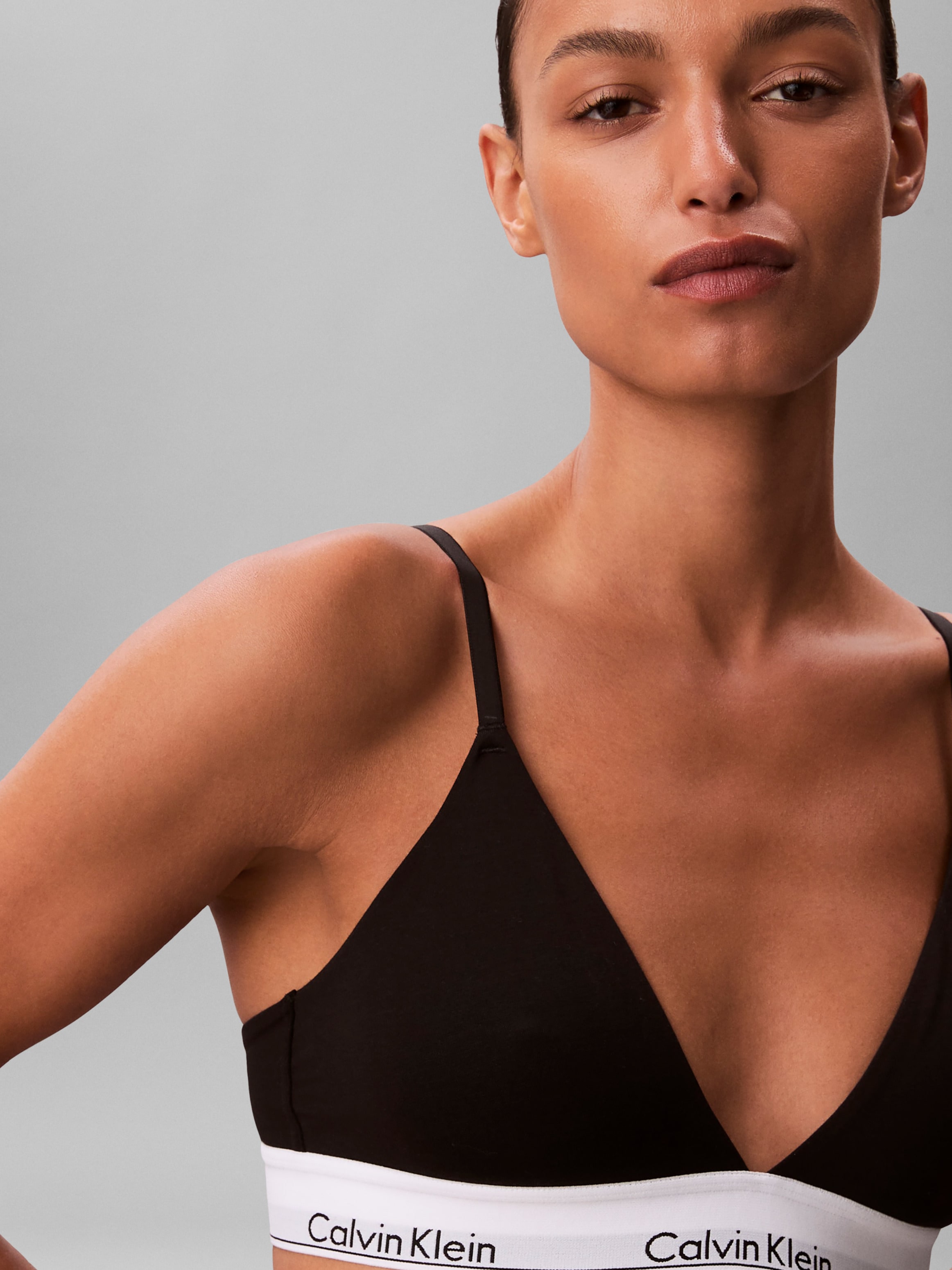 Calvin Klein Underwear Soutien-gorge triangle »LGHT LINED TRIANGLE« mit CK-Logo am Bund