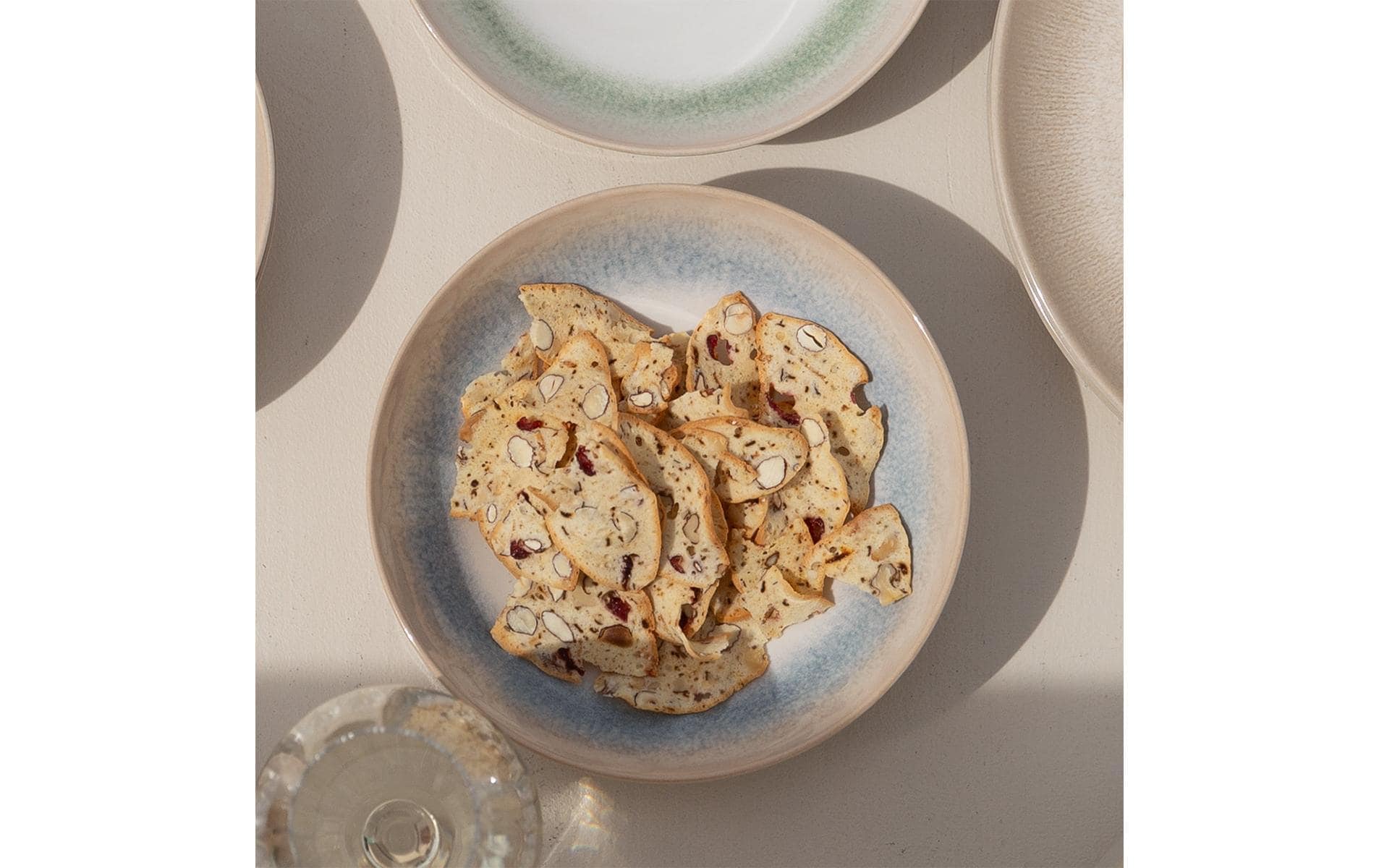   Dessertschale »Lunasol Elements Vulcano Sand la brise 4 Stück 18 cm« aus Steingut