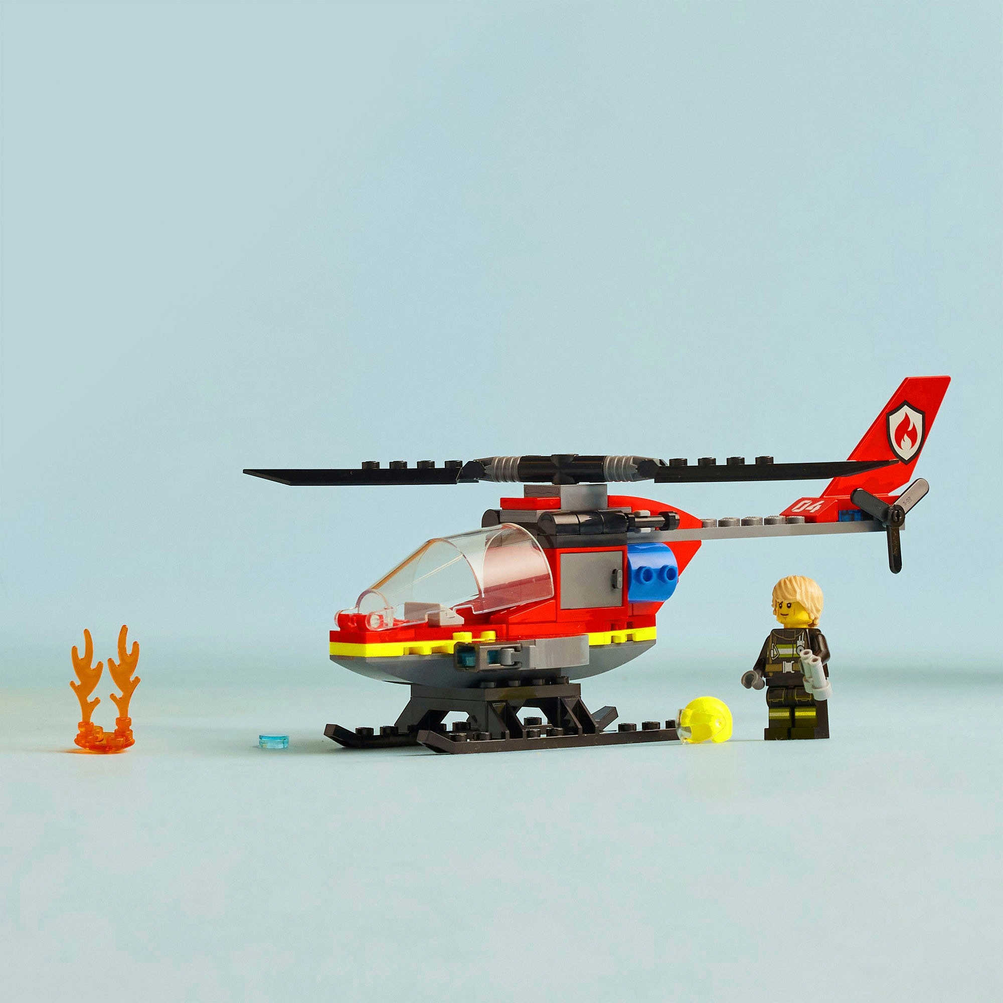 LEGO® Pions de construction »Feuerwehrhubschrauber (60411), LEGO City« Made in Europe