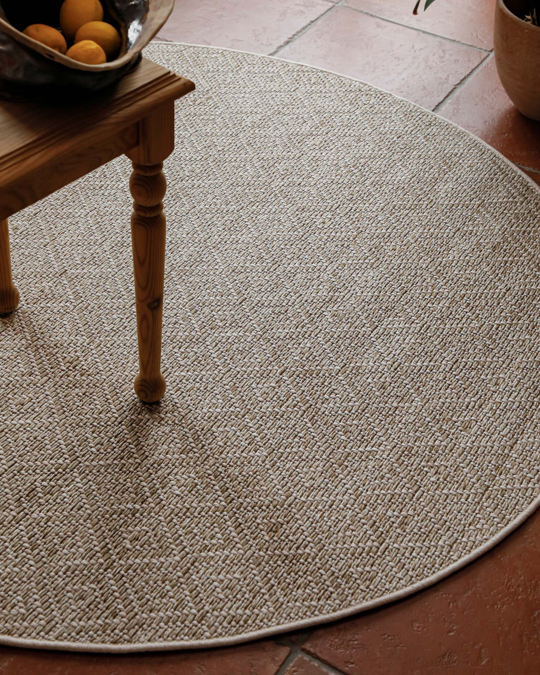 Wecon home Tapis »Miami Beach« Rond 5 mm Höhe In- & Outdoor Teppich, wetterfest, modernes Rauten Muster, Balkon