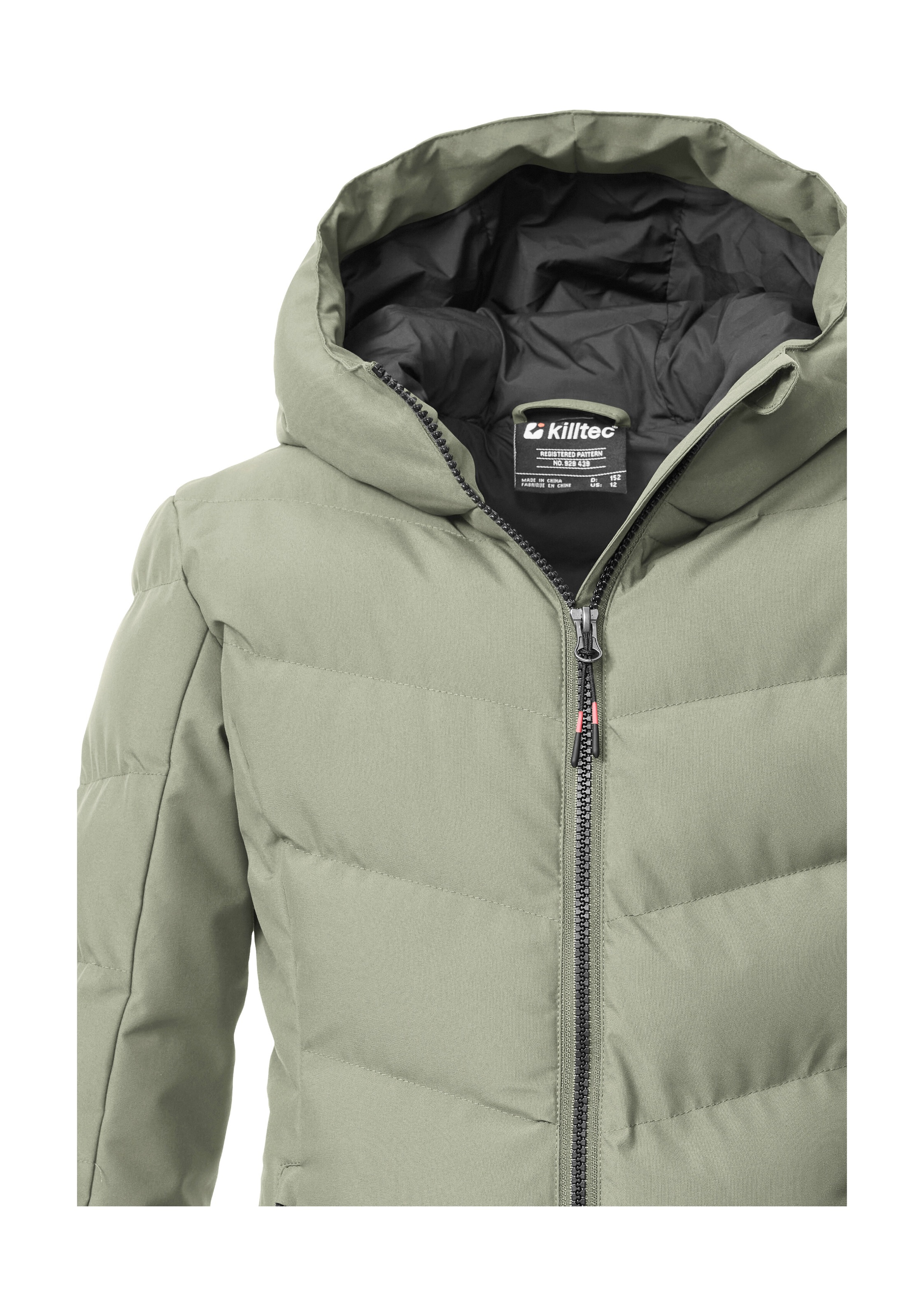 Killtec 1100000002199 »KOW 220 GRLS QLTD JCKT« Winddichte, wasserabweisende Kinderjacke mit verstellbaren Bündchen