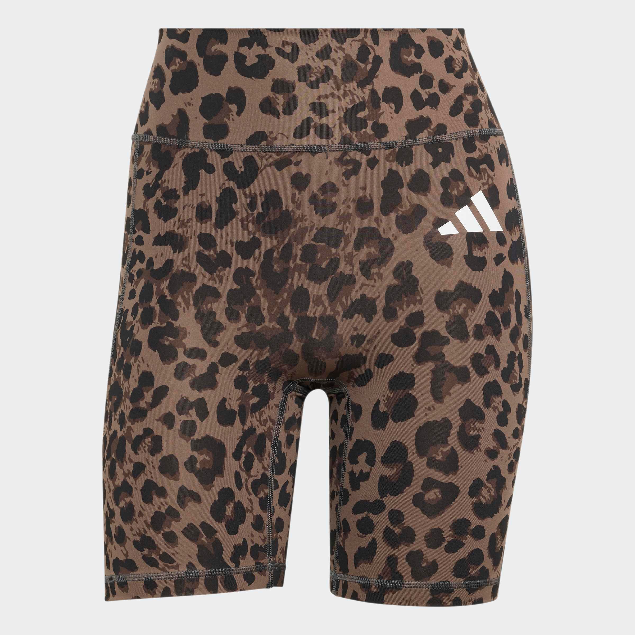 adidas Performance Shorts »OPTIME ESSENTIALS WORKOUT LEGGINGS, KURZ, LEOPARDENPRINT«