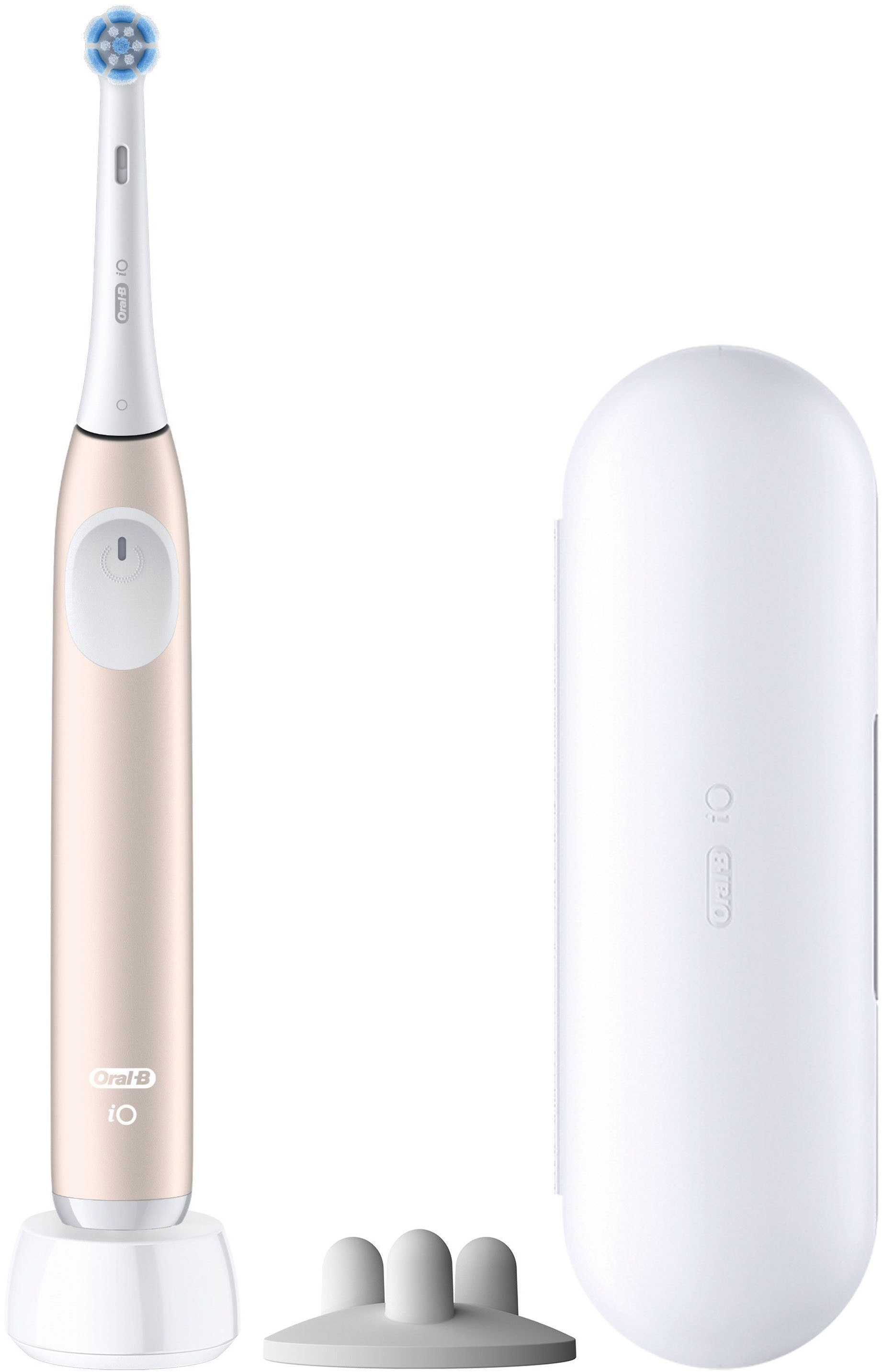 Oral-B Elektrische Zahnbürste »iO Series 2« 1 Stk. Aufsteckbürsten für die sanfte Reinigung, Reise-Etui, Aufsteckbürstenhalter