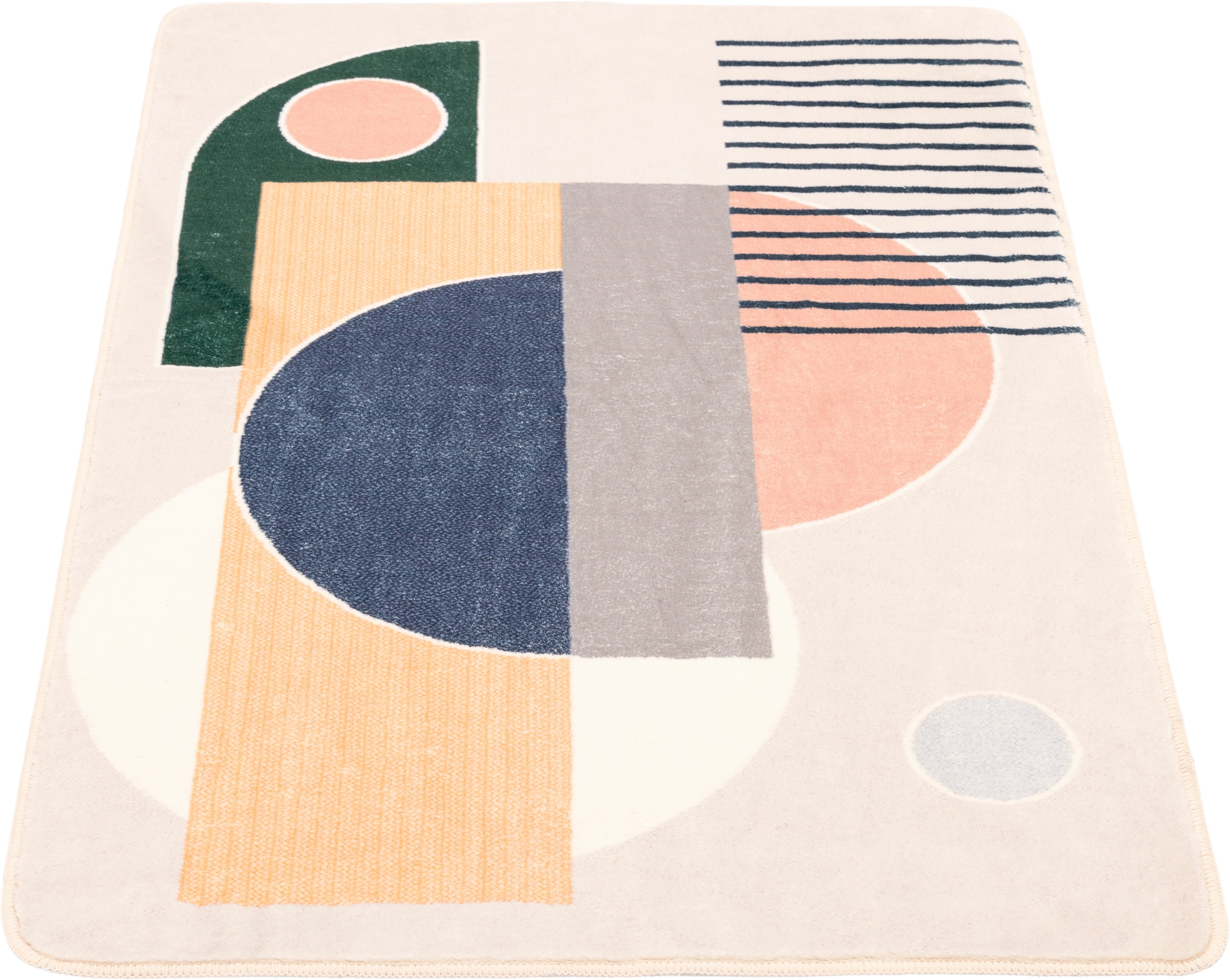 Gino Falcone Tapis de bain »Aquata GF-169, Badvorleger, Badezimmer Teppich« Höhe 5 mm Badteppich, bedruckt, modernes Design, rechteckig