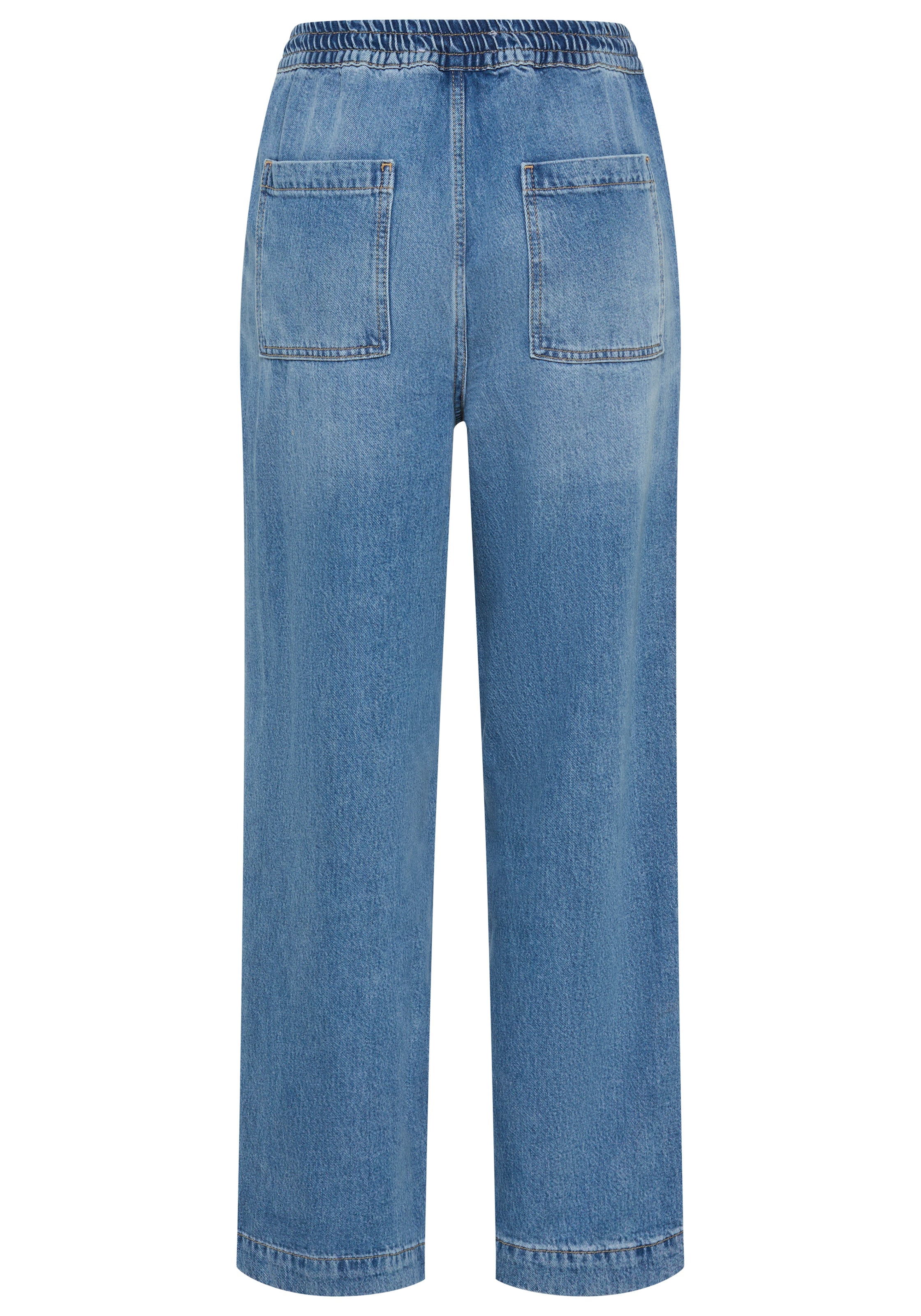 Marc O'Polo Jogg Pants straight fit cropped aus TENCEL™ Lyocell