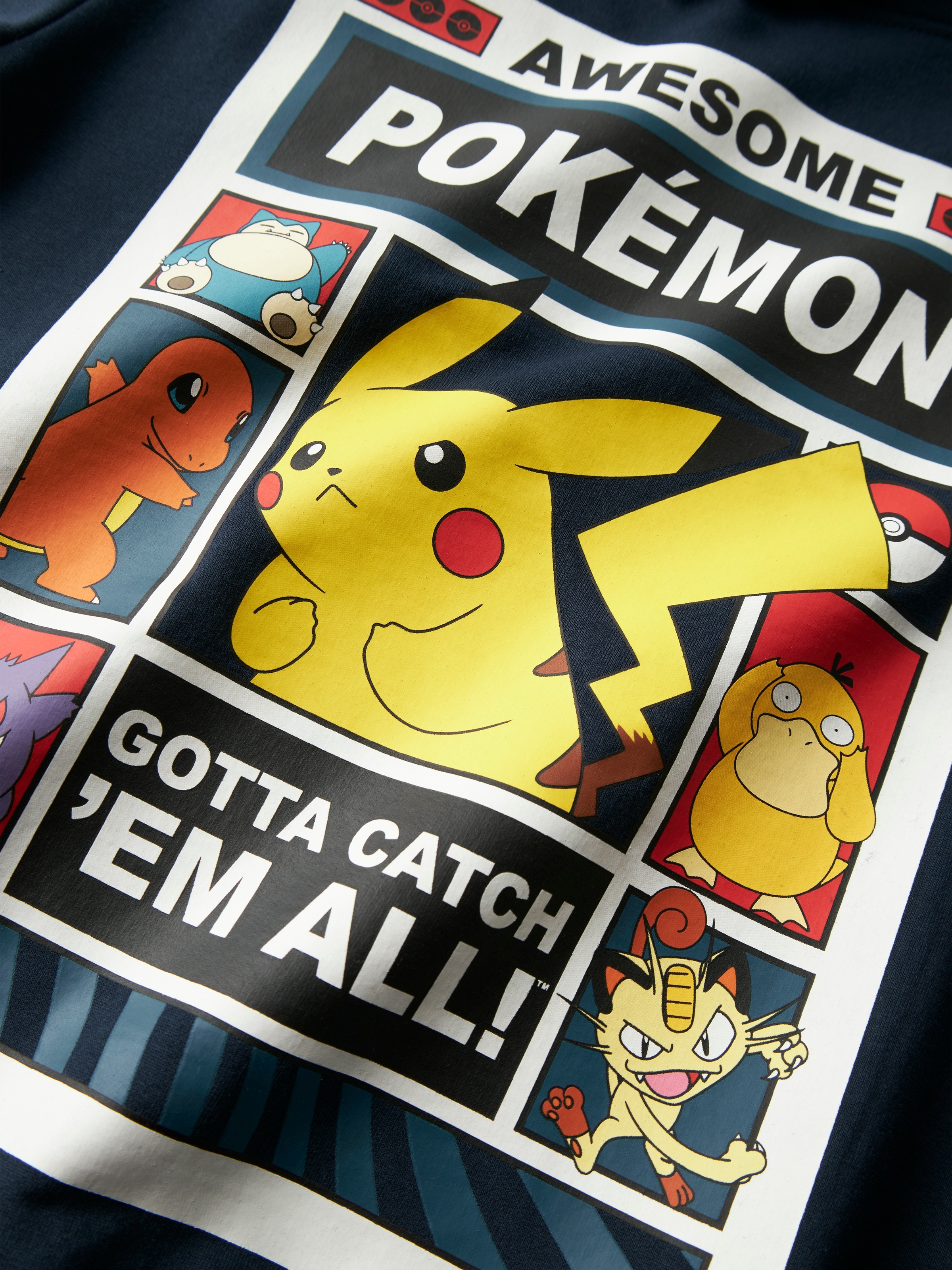 Name It Sweat à capuche »NKMDU POKEMON NREG SWE WH BRU NOOS SKY«
