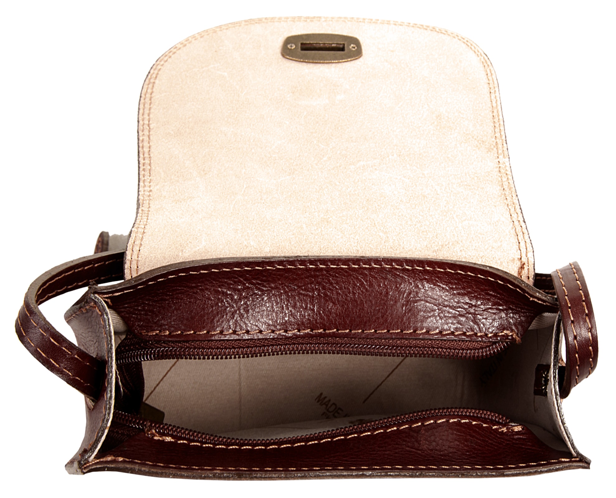 Piké Sac à bandoulière echt Leder, Made in Italy