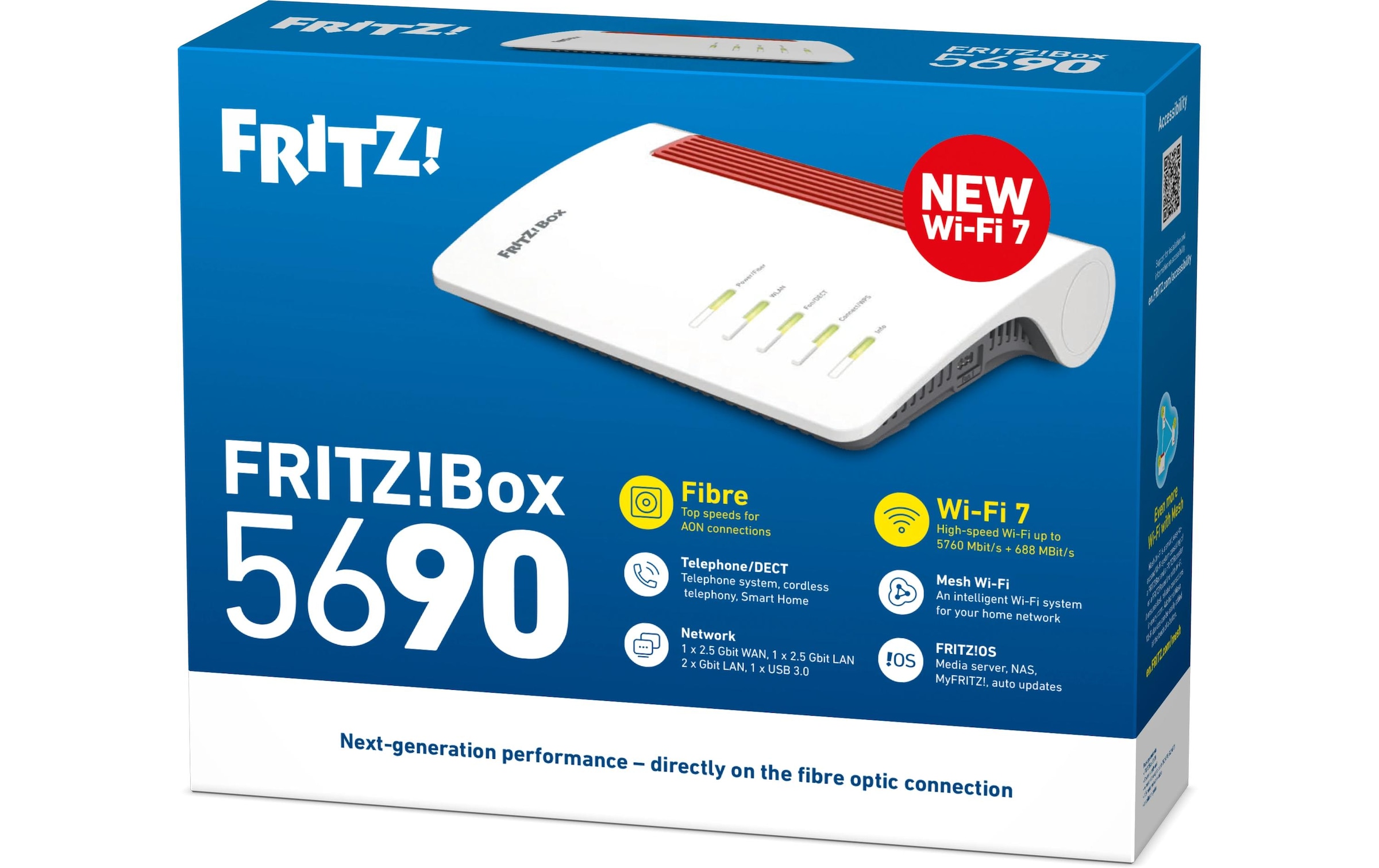   Routeur Wifi »FRITZ! FTTH-Router FRITZ!Box 5690 Edition AON«
