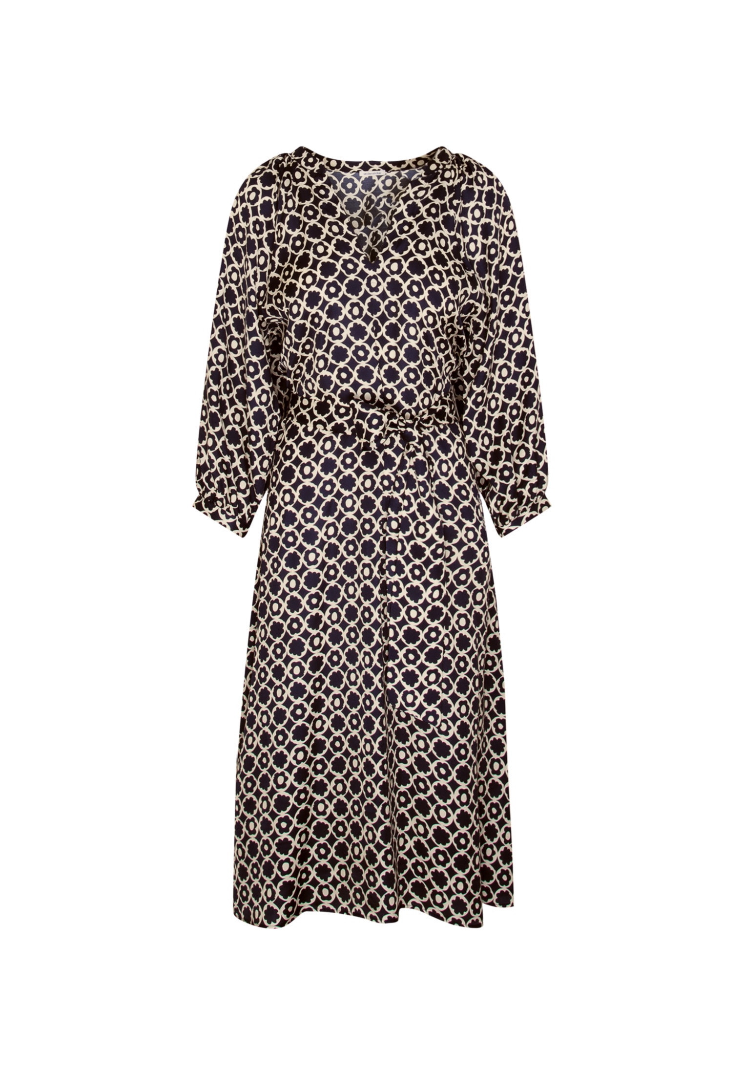 seidensticker Robe d'été »Schwarze Rose« 3/4 Rundhals Druck