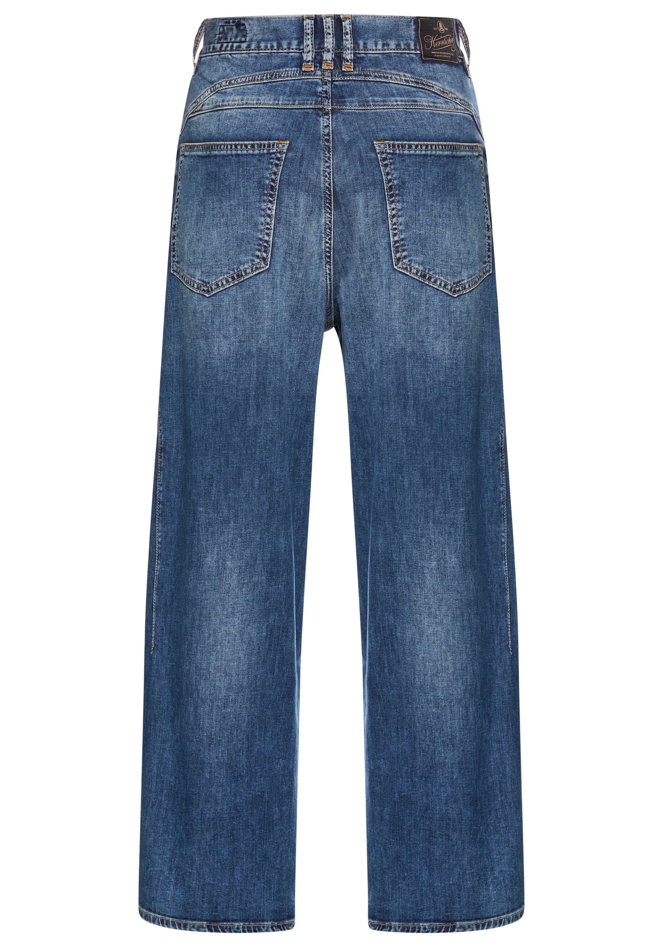 Herrlicher Loose-fit-Jeans »Barrow Denim Light« Cropped