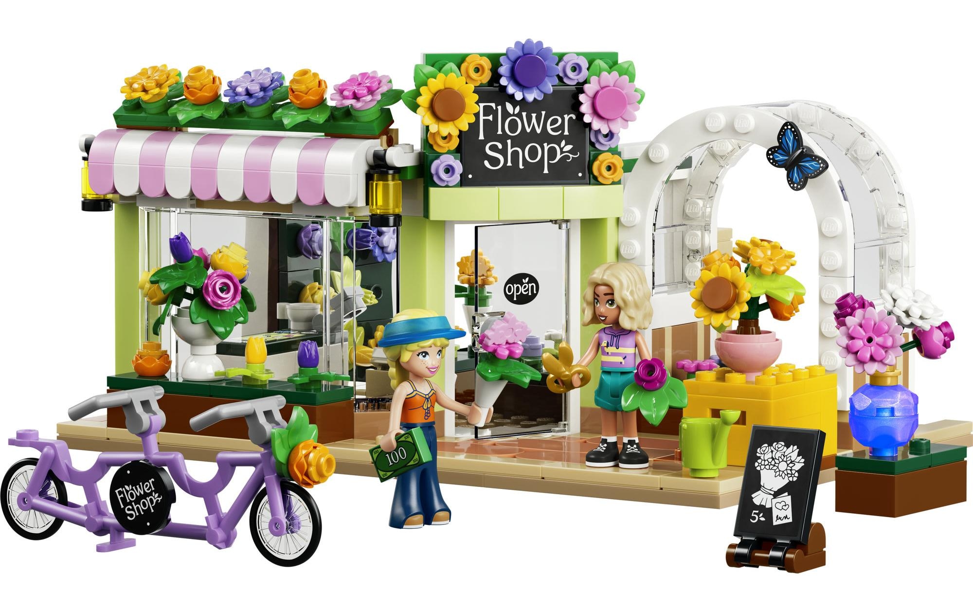 LEGO® Pions de construction »Kreativer Blumenladen (42693), LEGO Friends« fabriqué en Europe