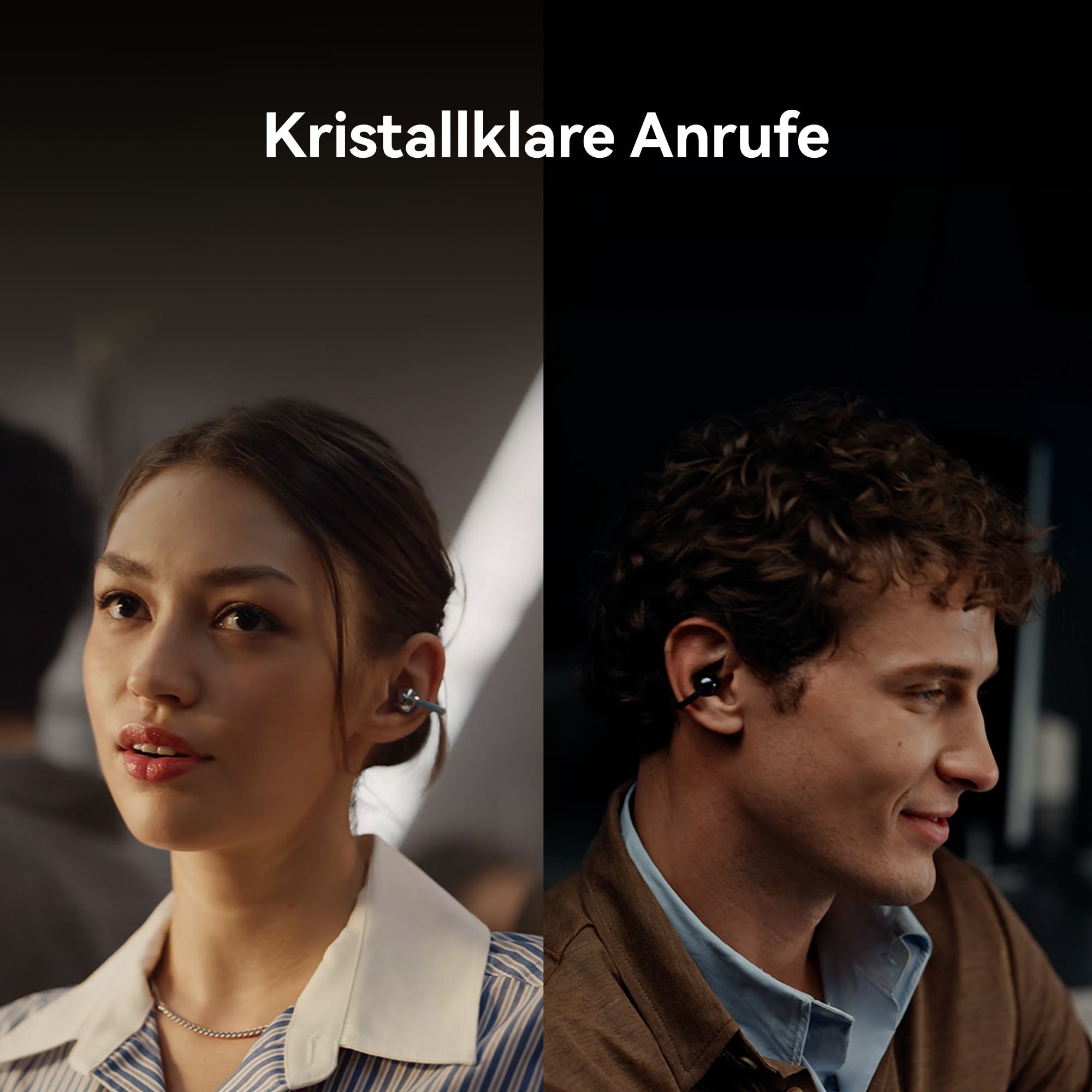Huawei Casque sans fil »FreeClip 2« Leichtes Design für ganztägigen Tragekomfort, Kristallklare Anrufe