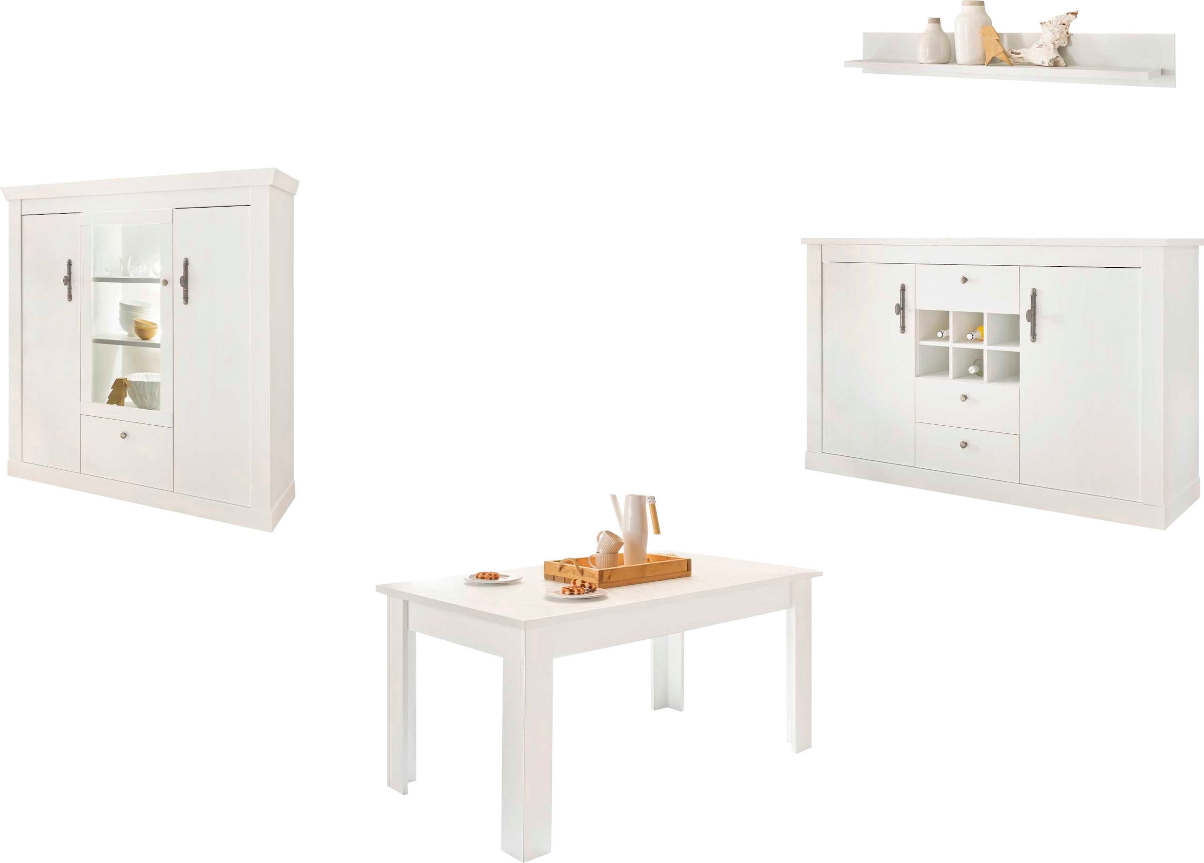 Home affaire Wohnwand »RAVENNA« 4 Stk. tlg.