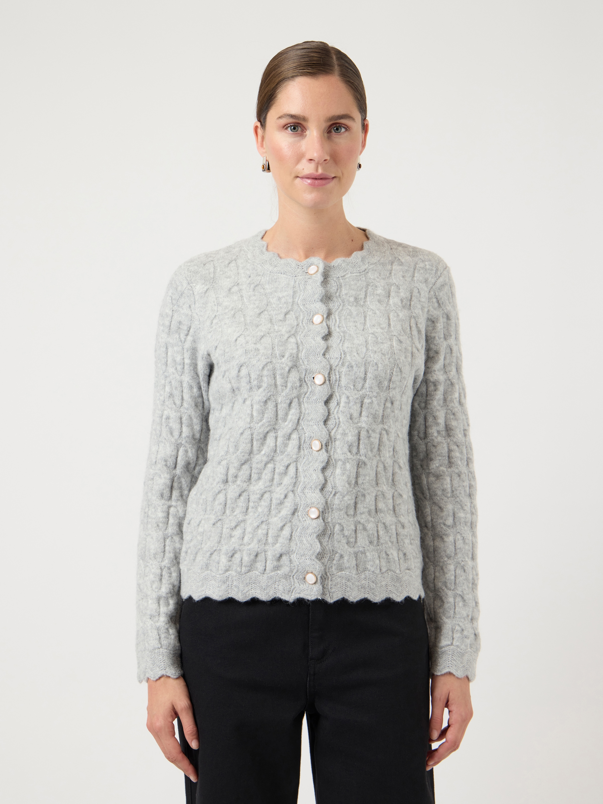 Y.A.S Veste en tricot »YASBUBERA LS KNIT CARDIGAN S. NOOS«