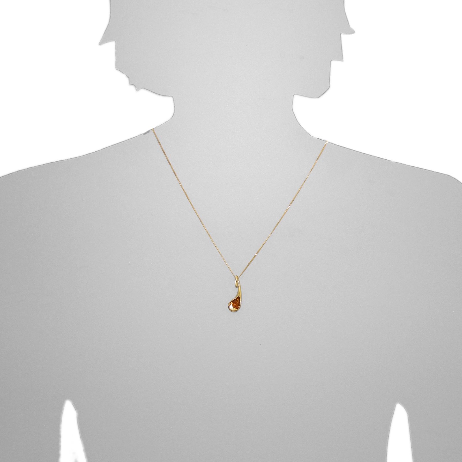 OSTSEE-SCHMUCK Pendentif chaîne »Ostsee-Schmuck Anhänger Jeanne Anhänger Jeanne« 1 cuis tlg.