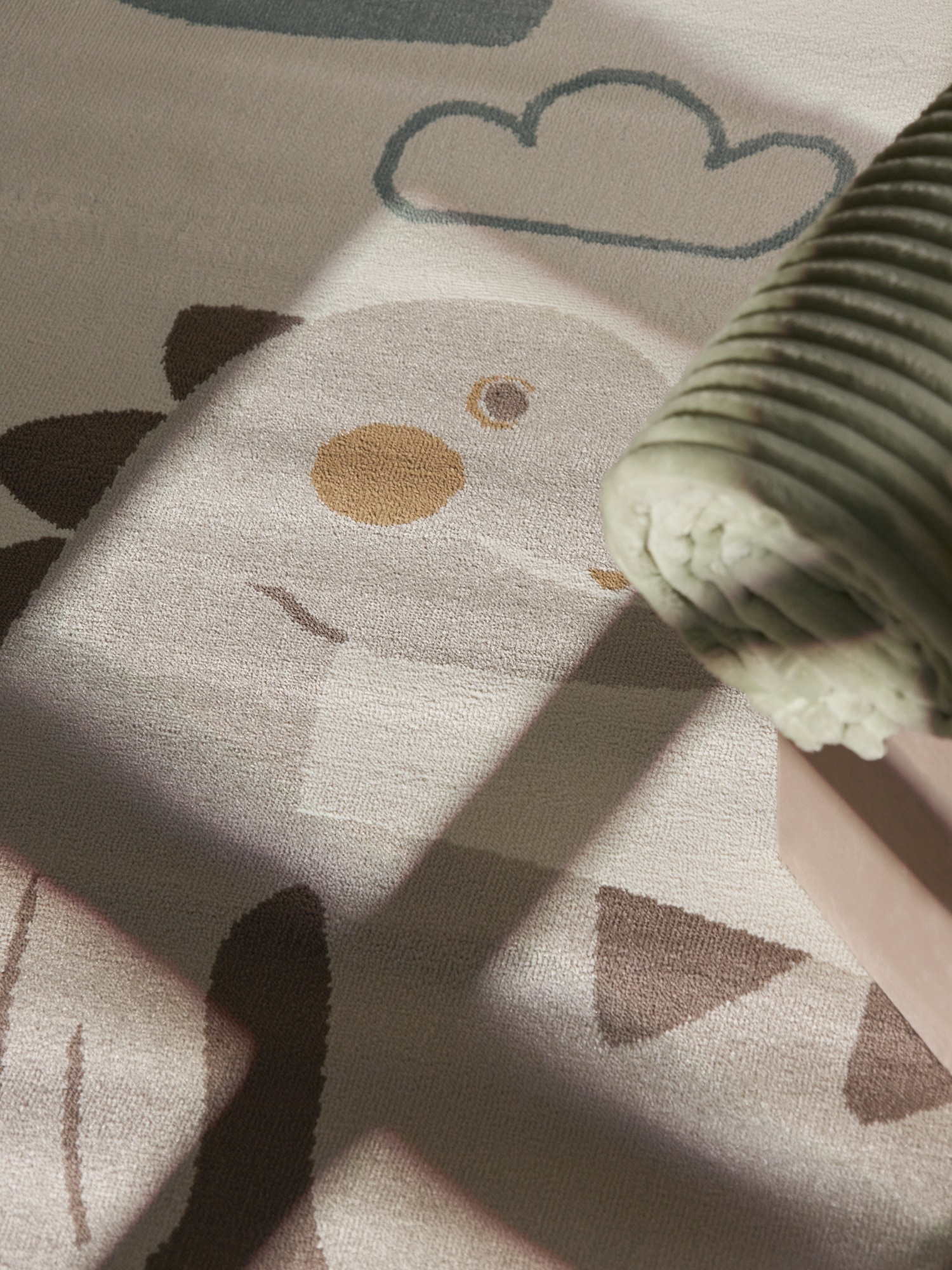 HANSE Home Tapis pour enfants »Dino« Rectangulaire 10 mm Höhe Pflegeleicht, Weich, Kinderzimmer, Spielteppich, Spielunterlage