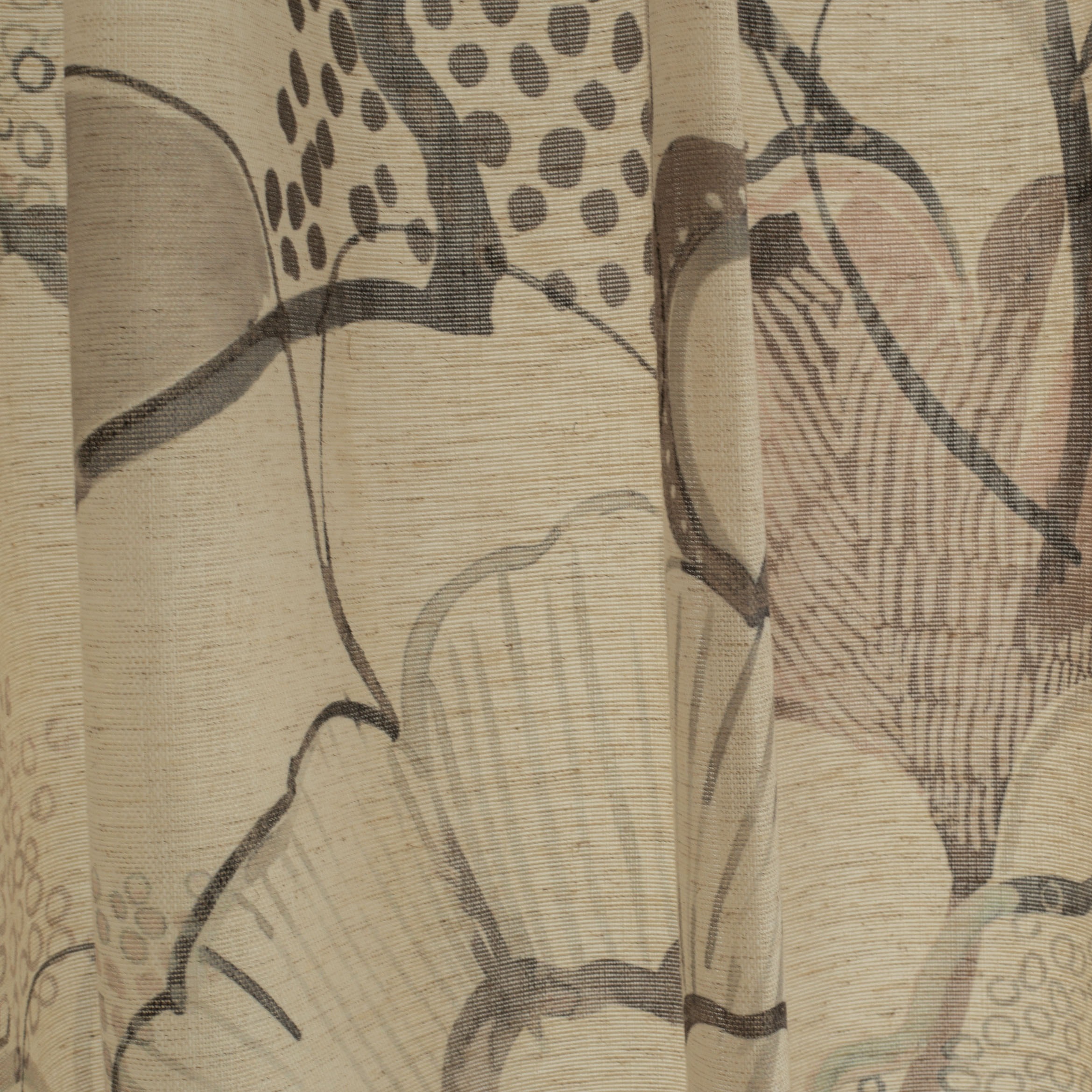 HOMING Rideau »Kadlin« Boucles cachées 1 cuis tlg. blickdicht, floral, Blumen, Wohnzimmer, Schlafzimmer