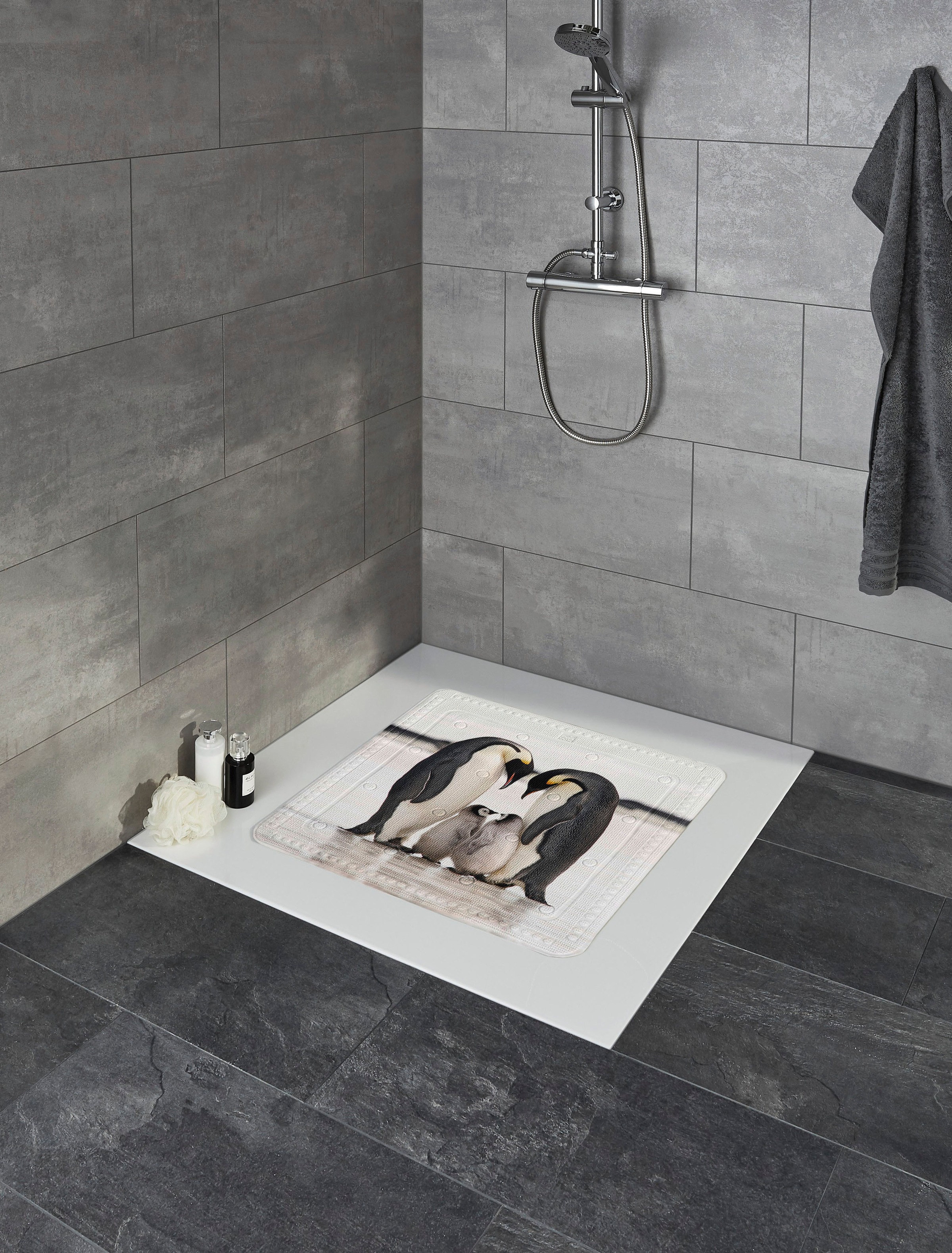 Kleine Wolke Tapis de douche »Jacksons« avec ventouses