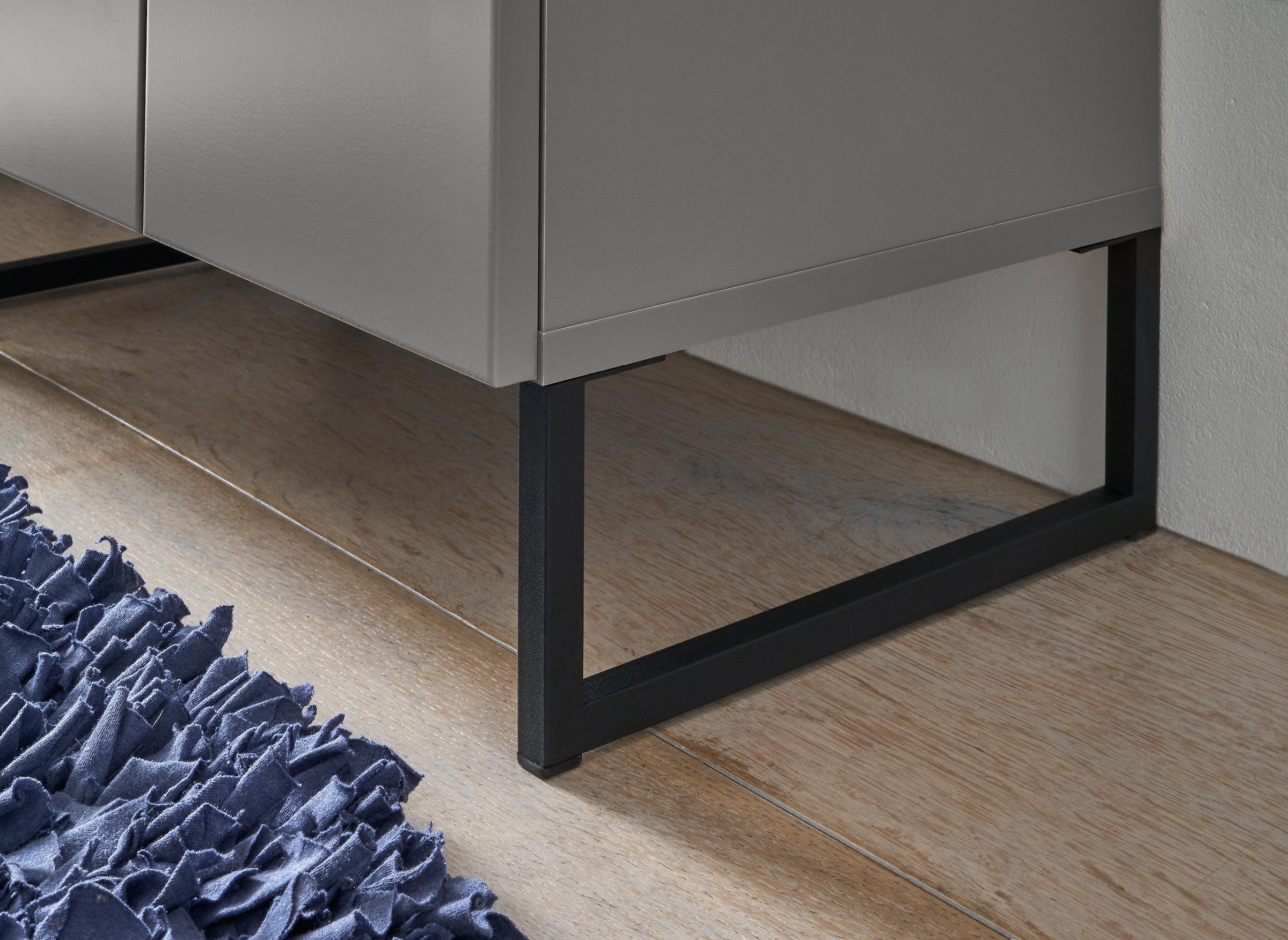 BASIC by Balculina Waschbeckenunterschrank »Denver Waschbeckenunterschrank, Badezimmerschrank 60x60x35« 1 Stk. tlg. Breite 60 cm, Tür L/R montierbar, Softclose
