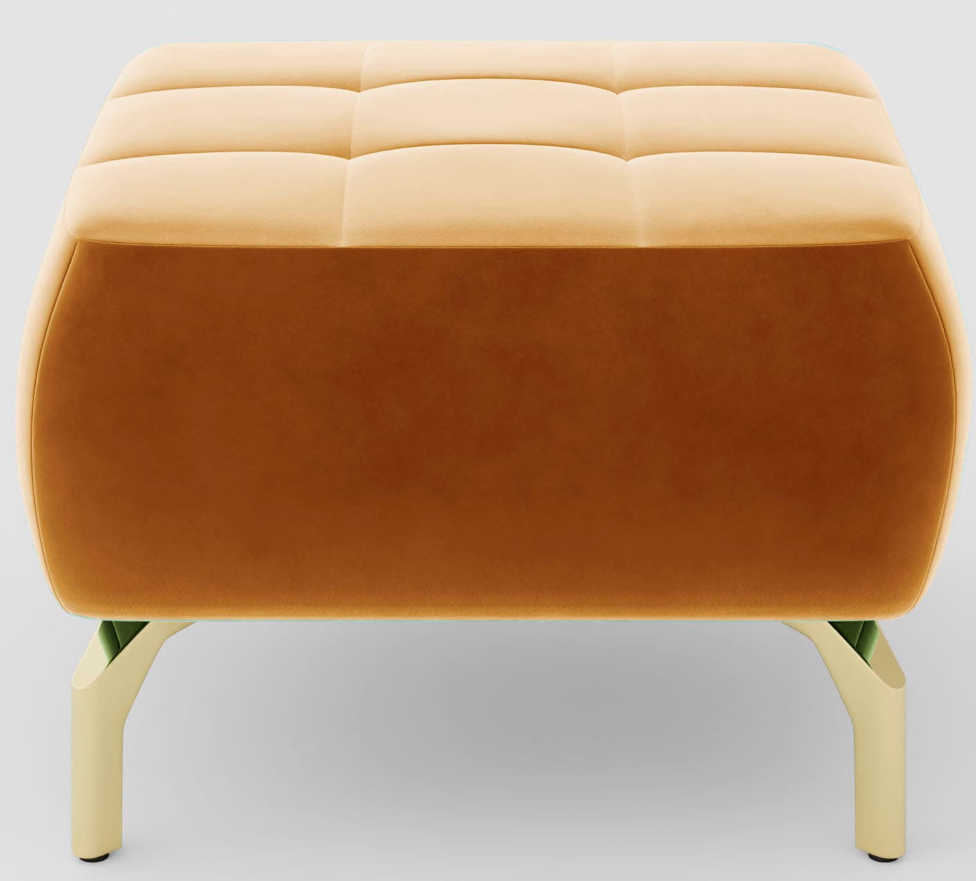 sit&more Tabouret rembourré »Orient 1« goldfarbene Metallfüsse