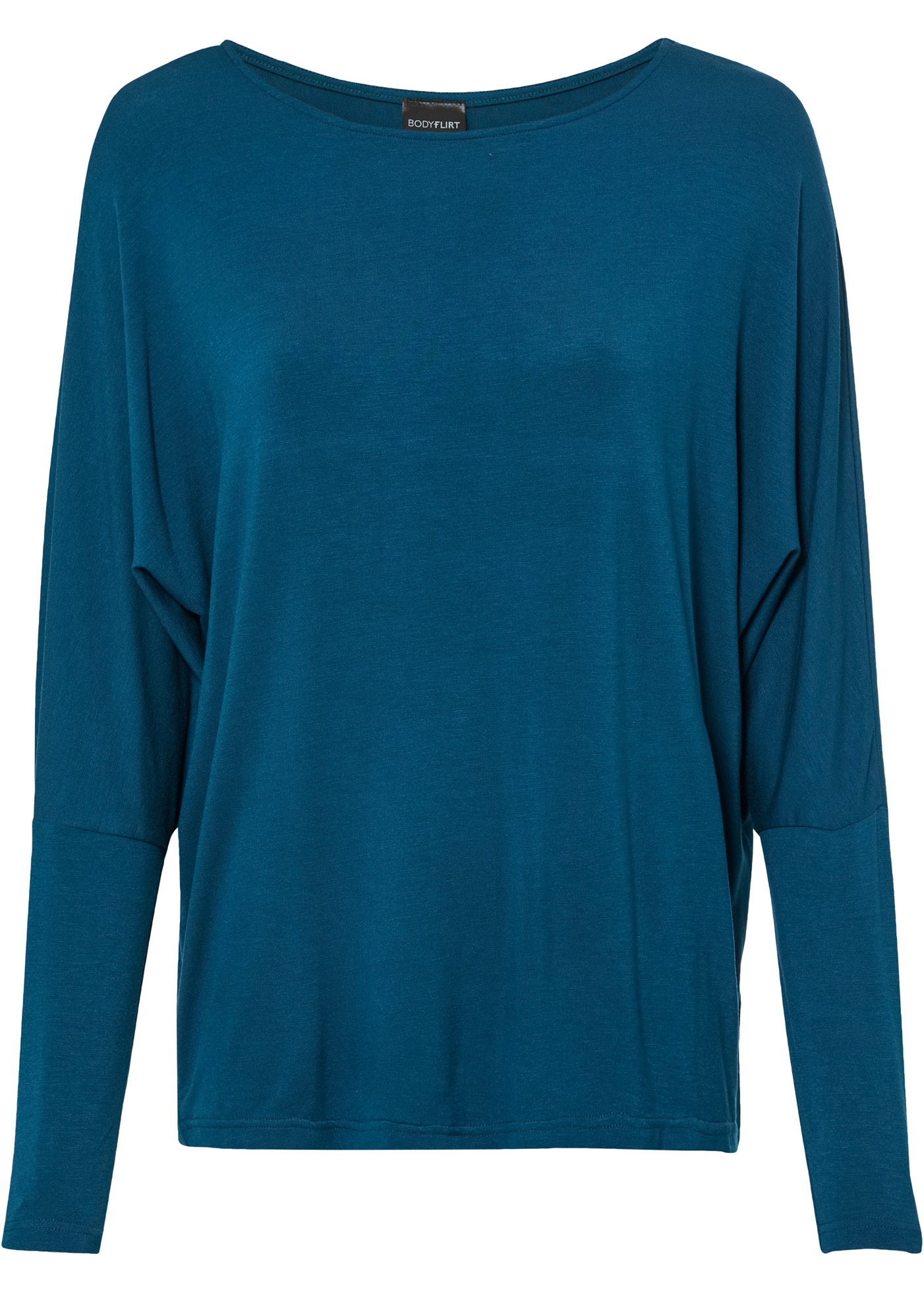 bonprix T-shirt à manches longues »Langarmshirt aus softem Viskose-Mix« Langarmshirt aus softem Viskose-Mix