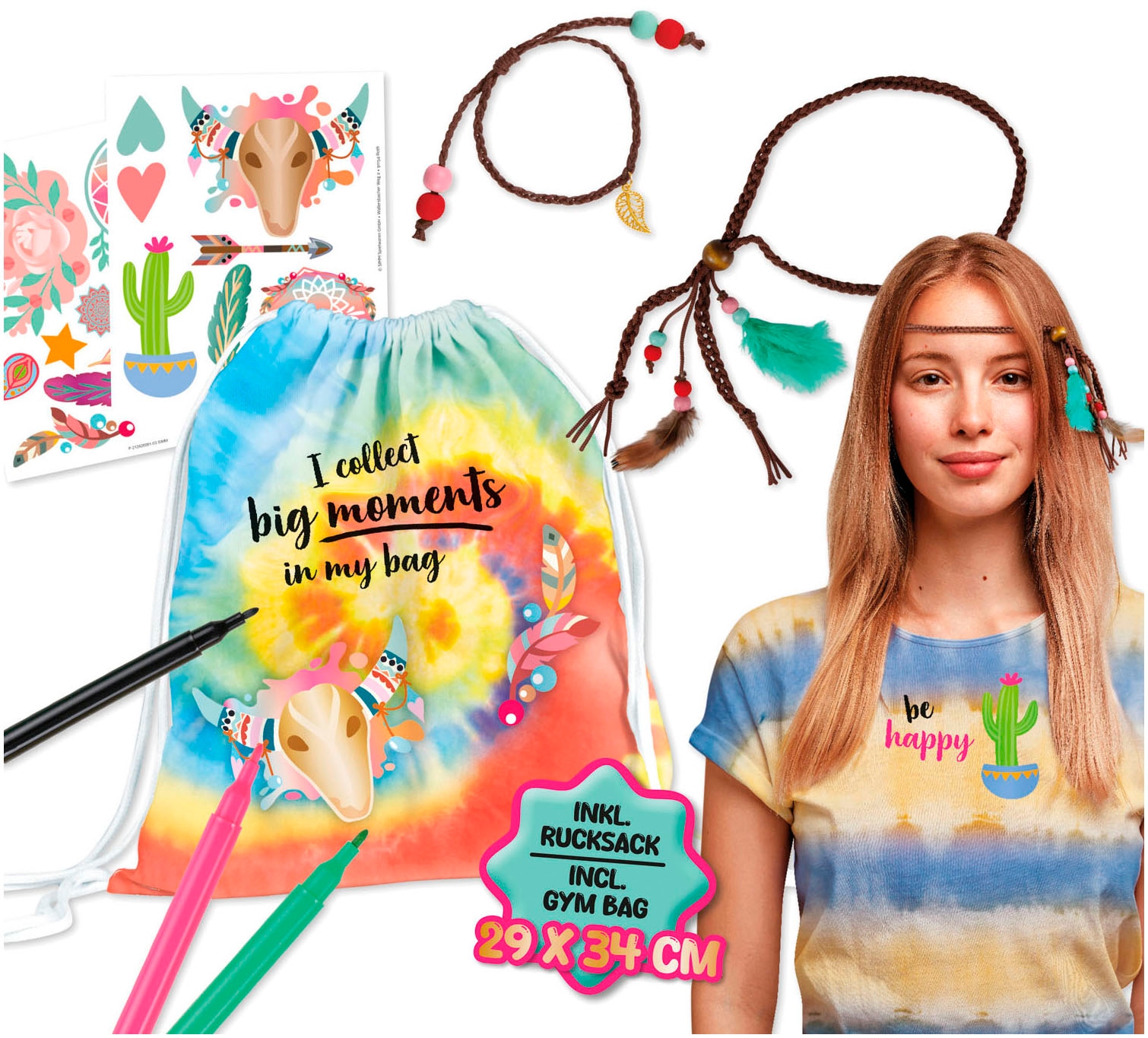 Lena® Kreativset »Batikset Boho«