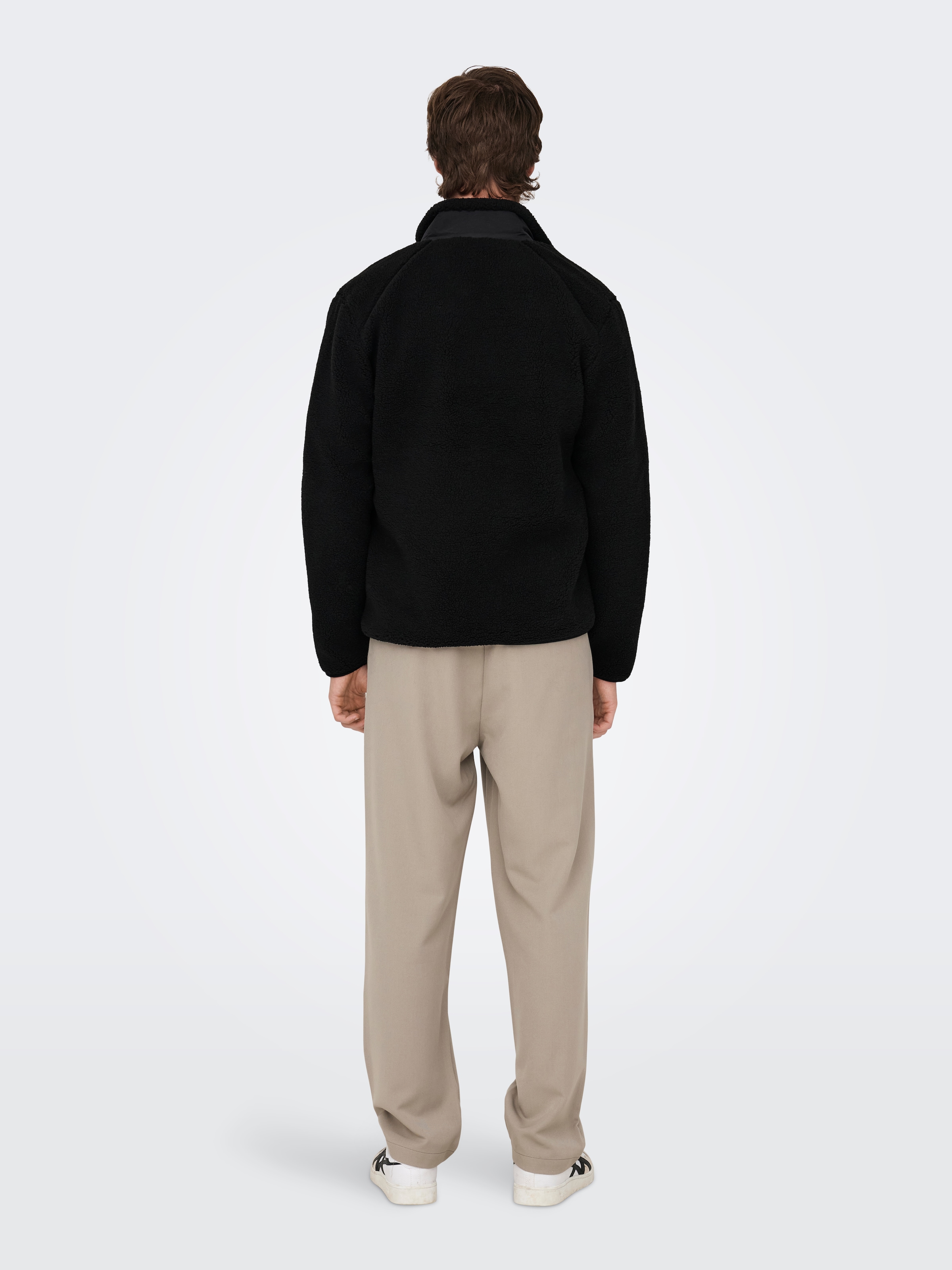 ONLY & SONS Strickfleecejacke »ONSDALLAS LIFE SHERPA JACKET OTW VD«