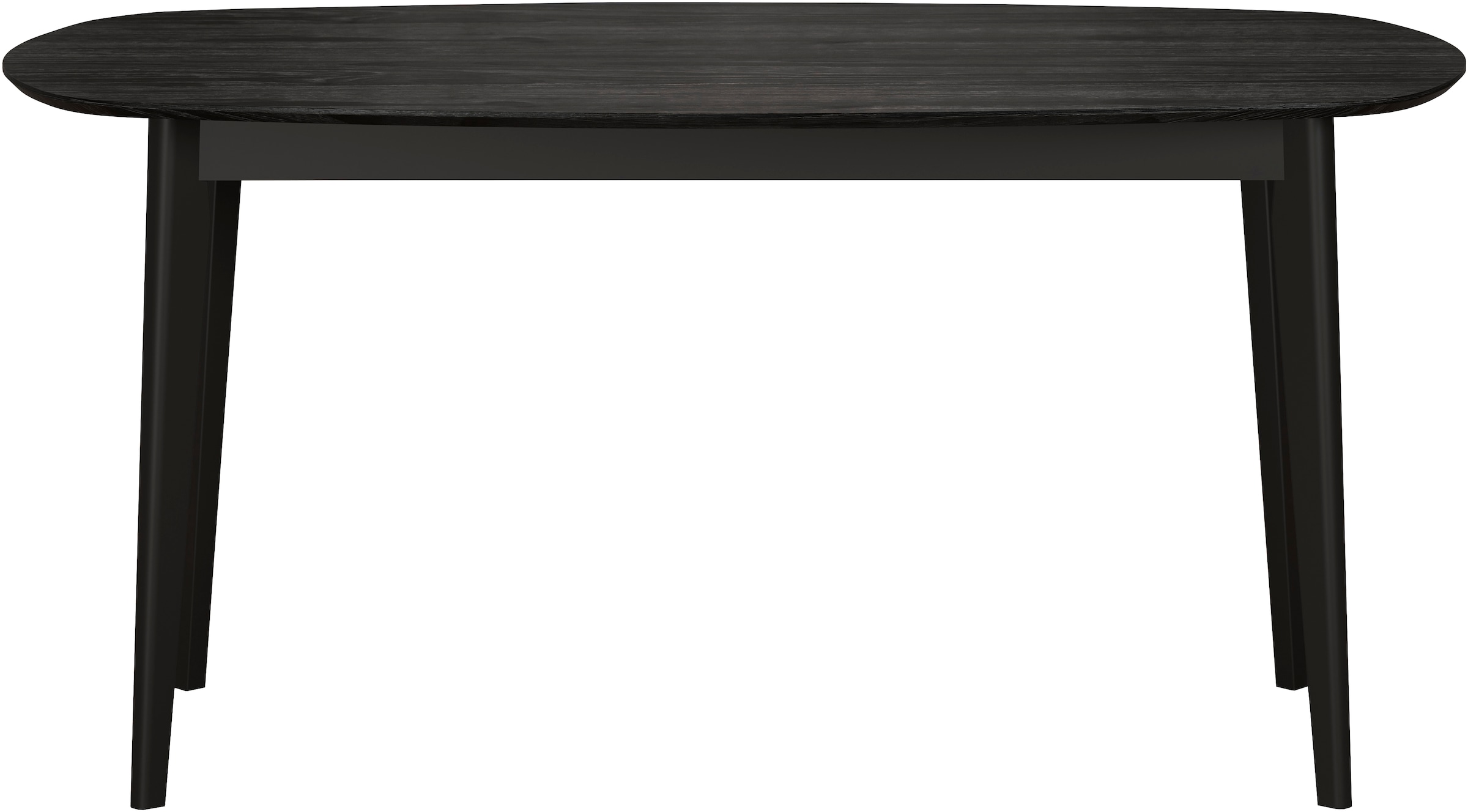 INOSIGN Table de salle à manger »Ronda« 1 cuis tlg. Esszimmertisch oval auf Massivholzfüssen - (B/T/H) 160/90/77 cm