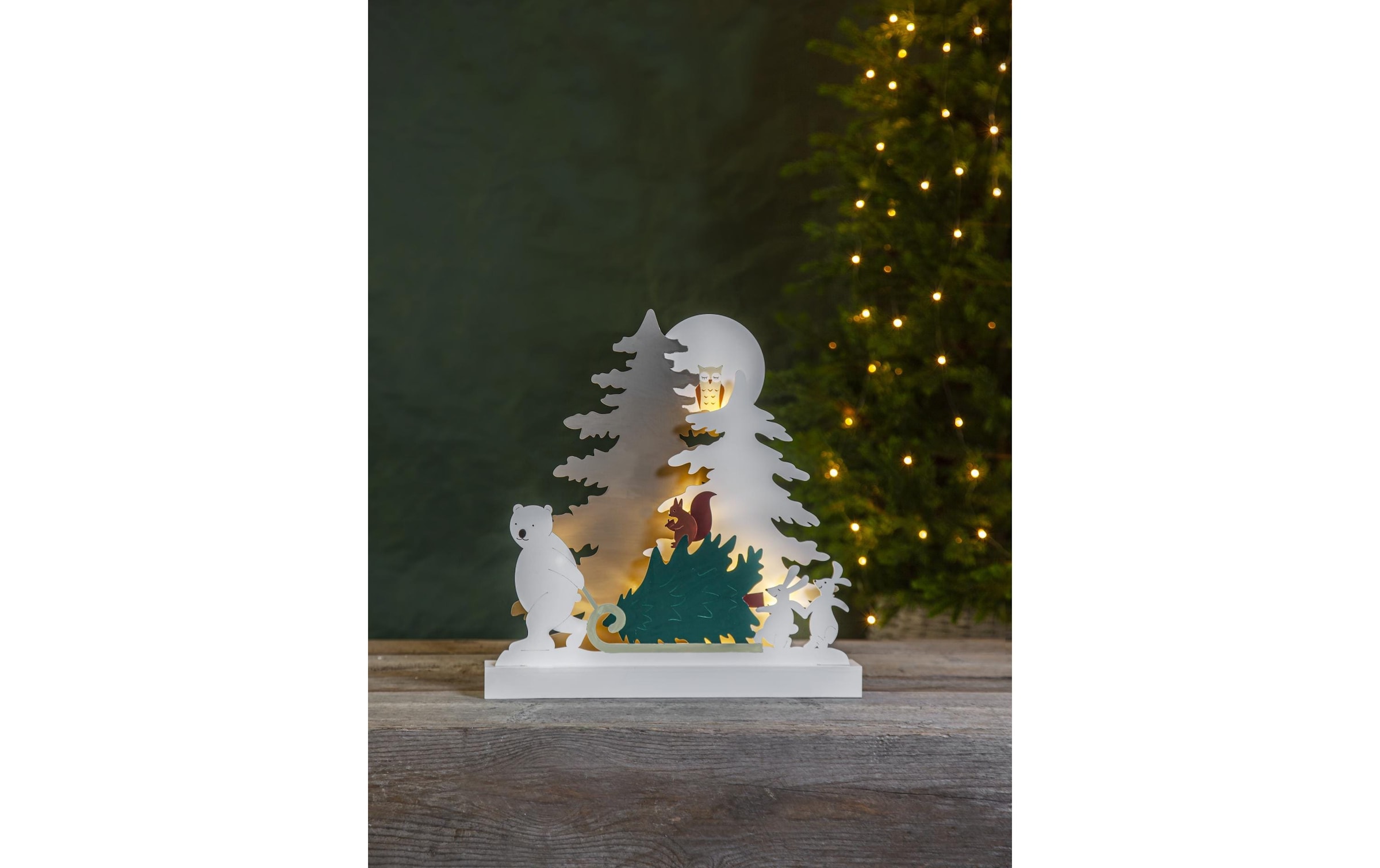 Parforce Traditional Hunting LED Dekofigur »Trading Tischdeko Forest«