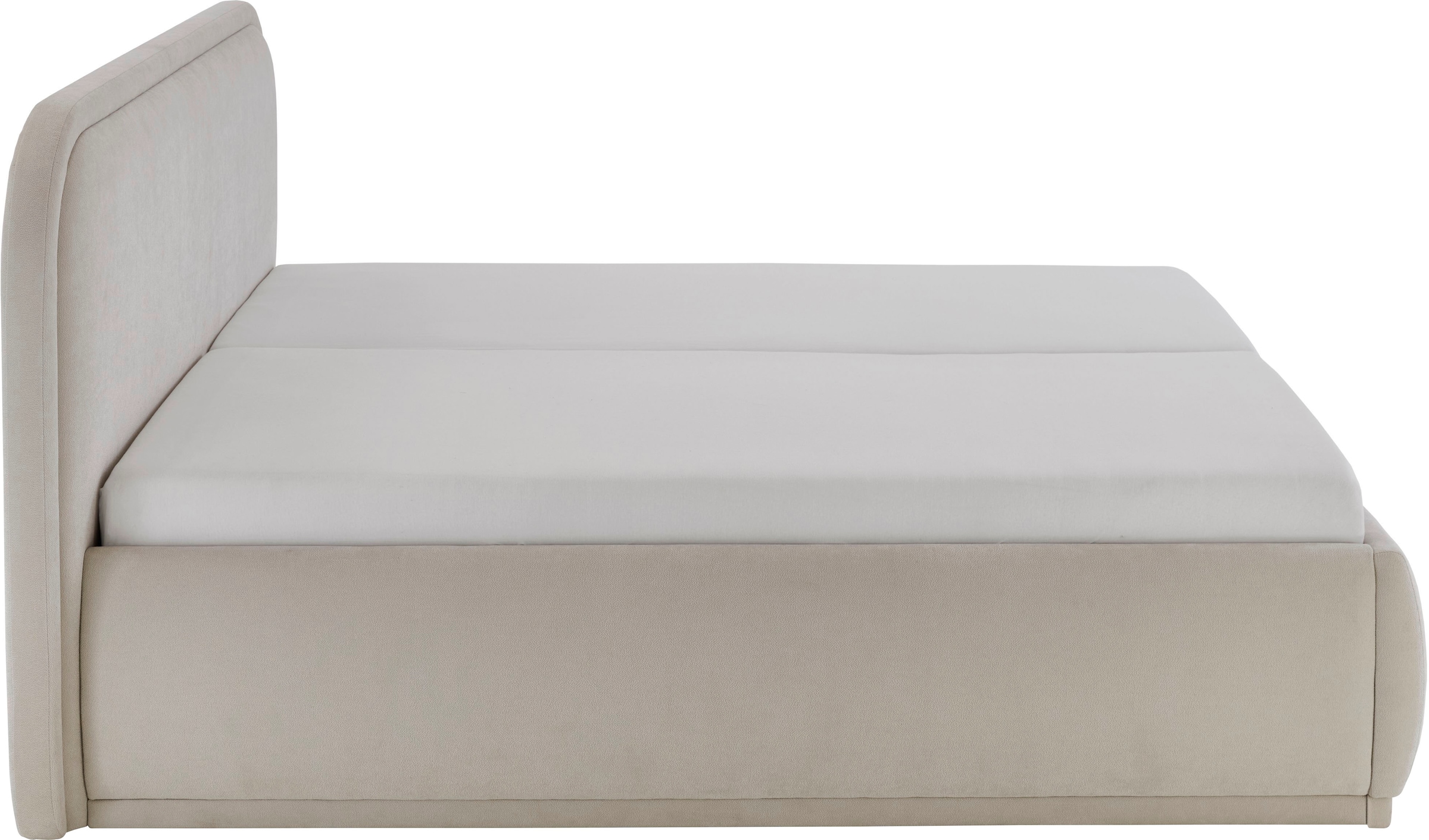 meise.möbel Lit rembourré »SOMA erhältlich in den Breiten 160 & 180cm, wahlweise mit Bettkasten« disponible en plusieurs couleurs
