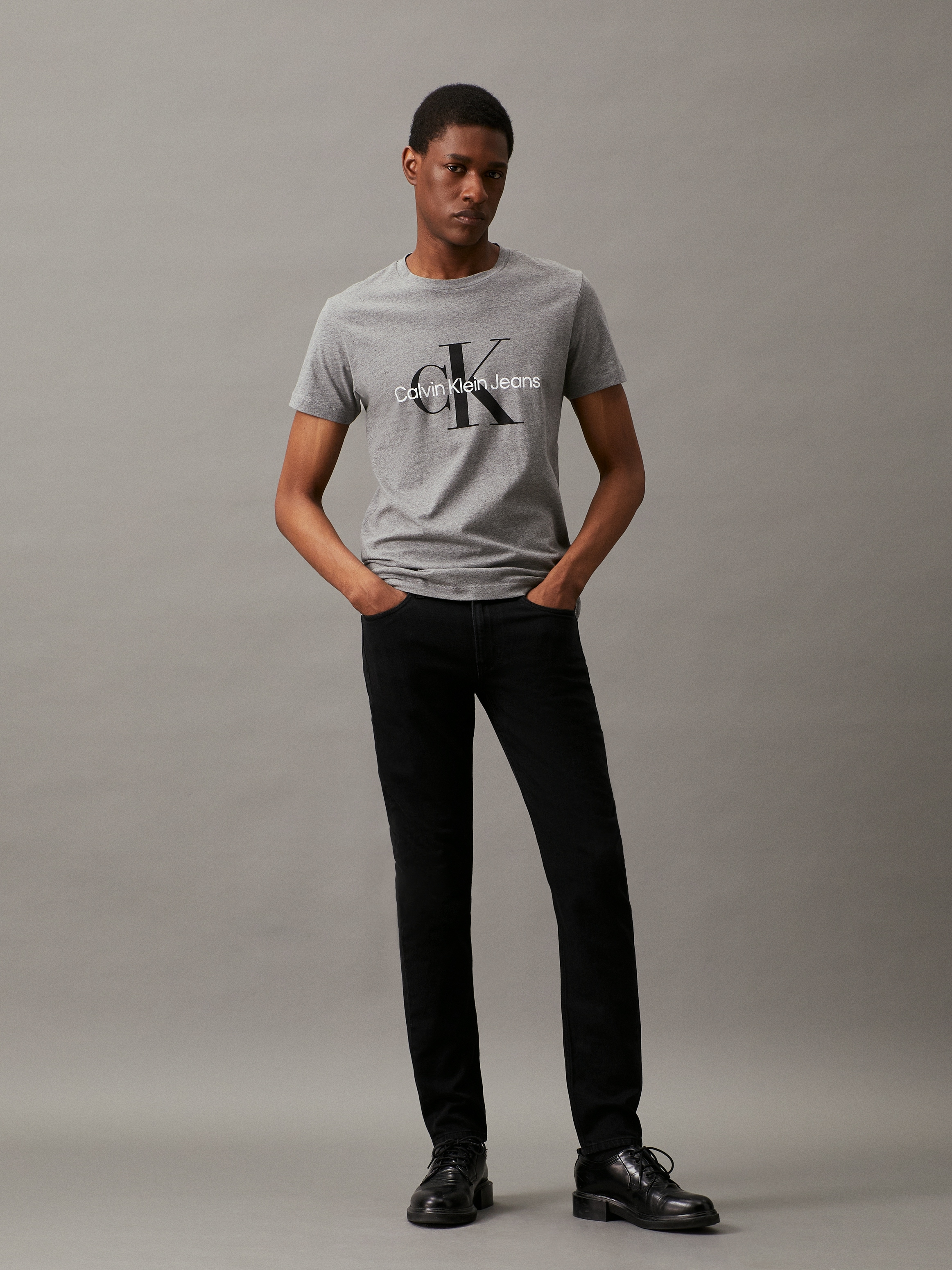 Calvin Klein Jeans Jeans slim »SLIM TAPER« mit Markenlabel
