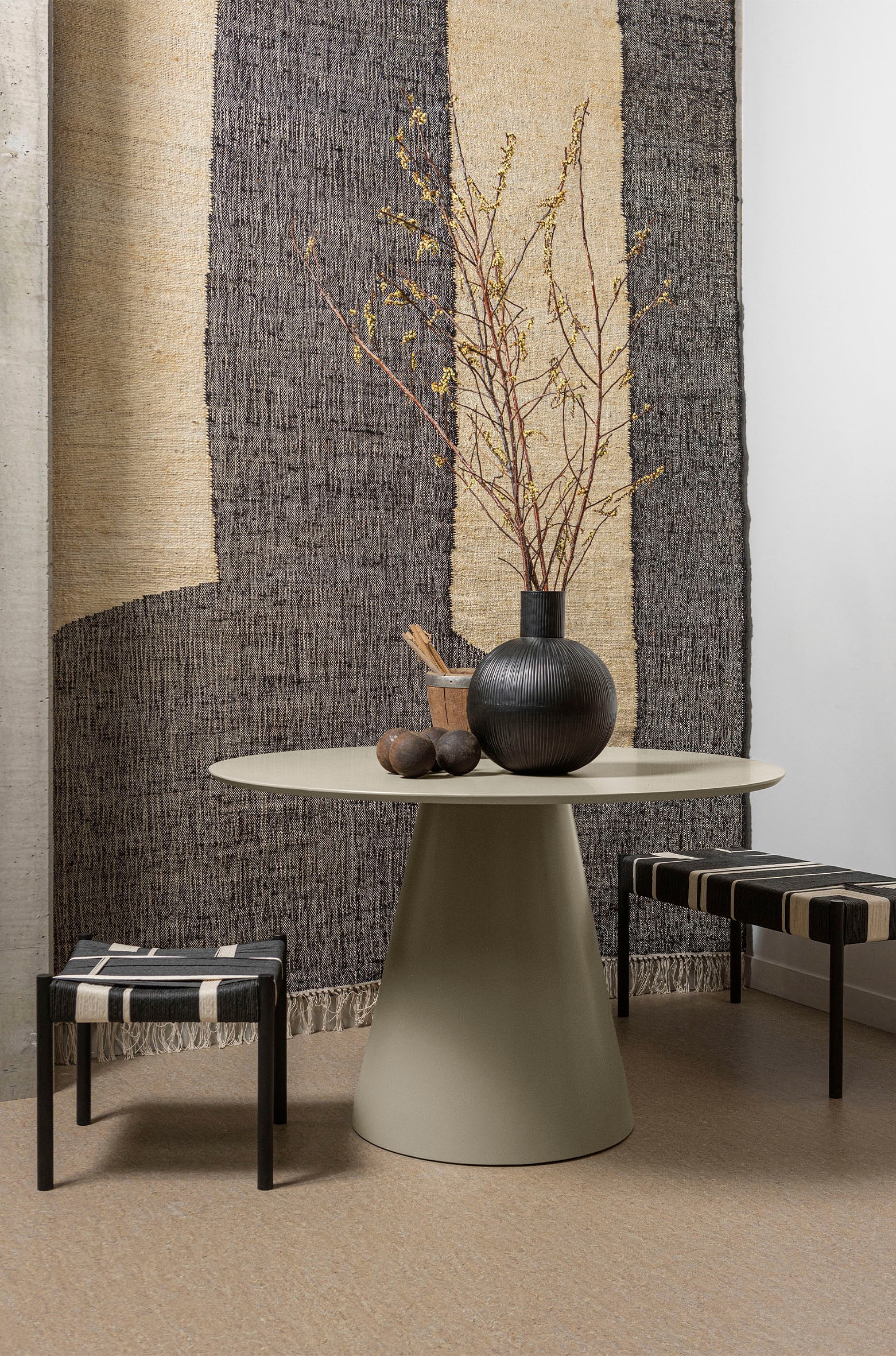 WOOOD Esstisch »Jorre« genügend Platz für 4-5 Personen, H 76 cm x Ø 120 cm