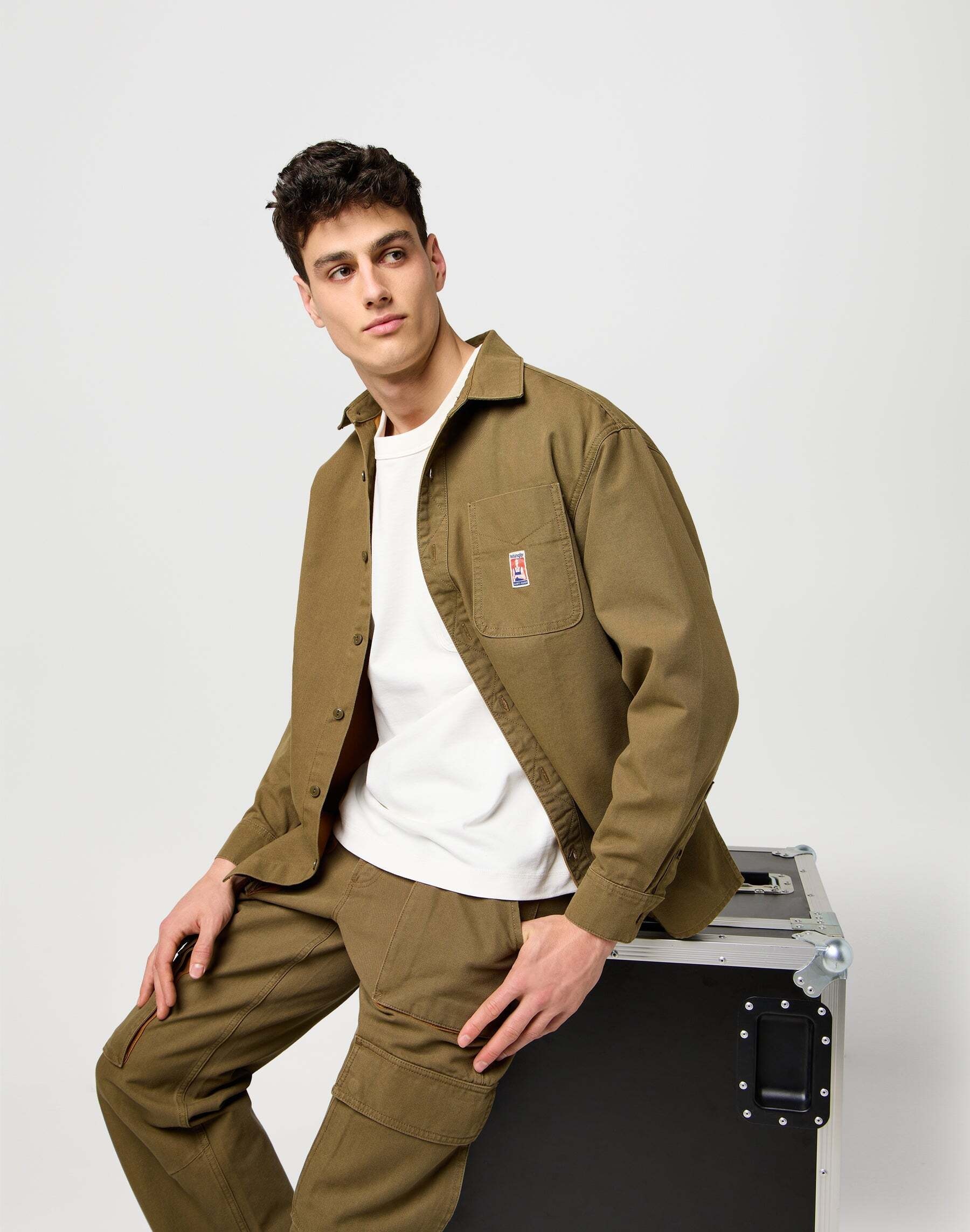 Wrangler T-shirt »WRANGLER T-Shirt Cj Pocket Tee«