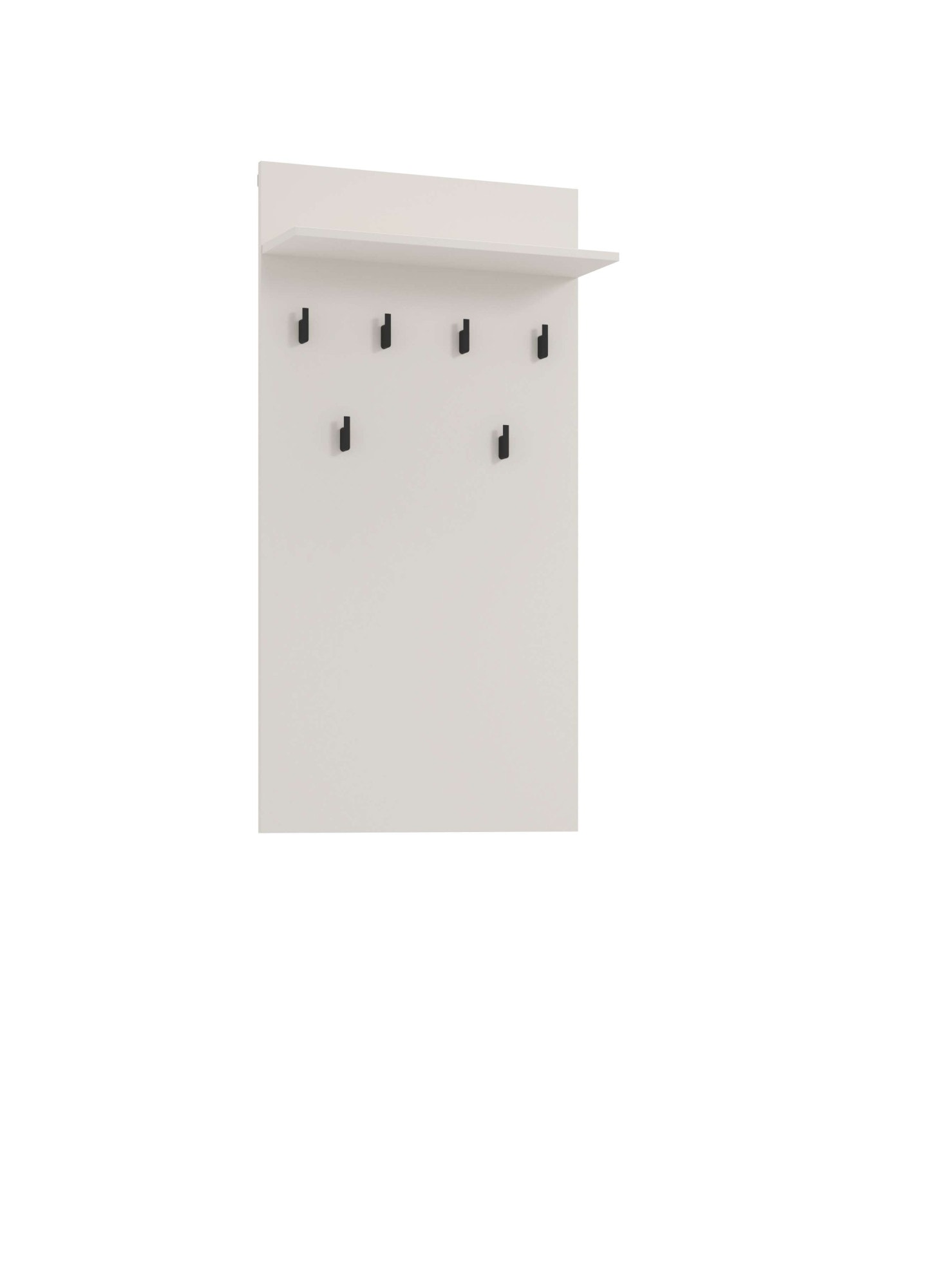 Home affaire Panneau de vestiaire »Arran, Wandregal Wandpaneel, Wandgarderobe praktisch & stillvoll« mit 6 Kleiderhaken und Ablage für Accessoires, Breite 63 cm