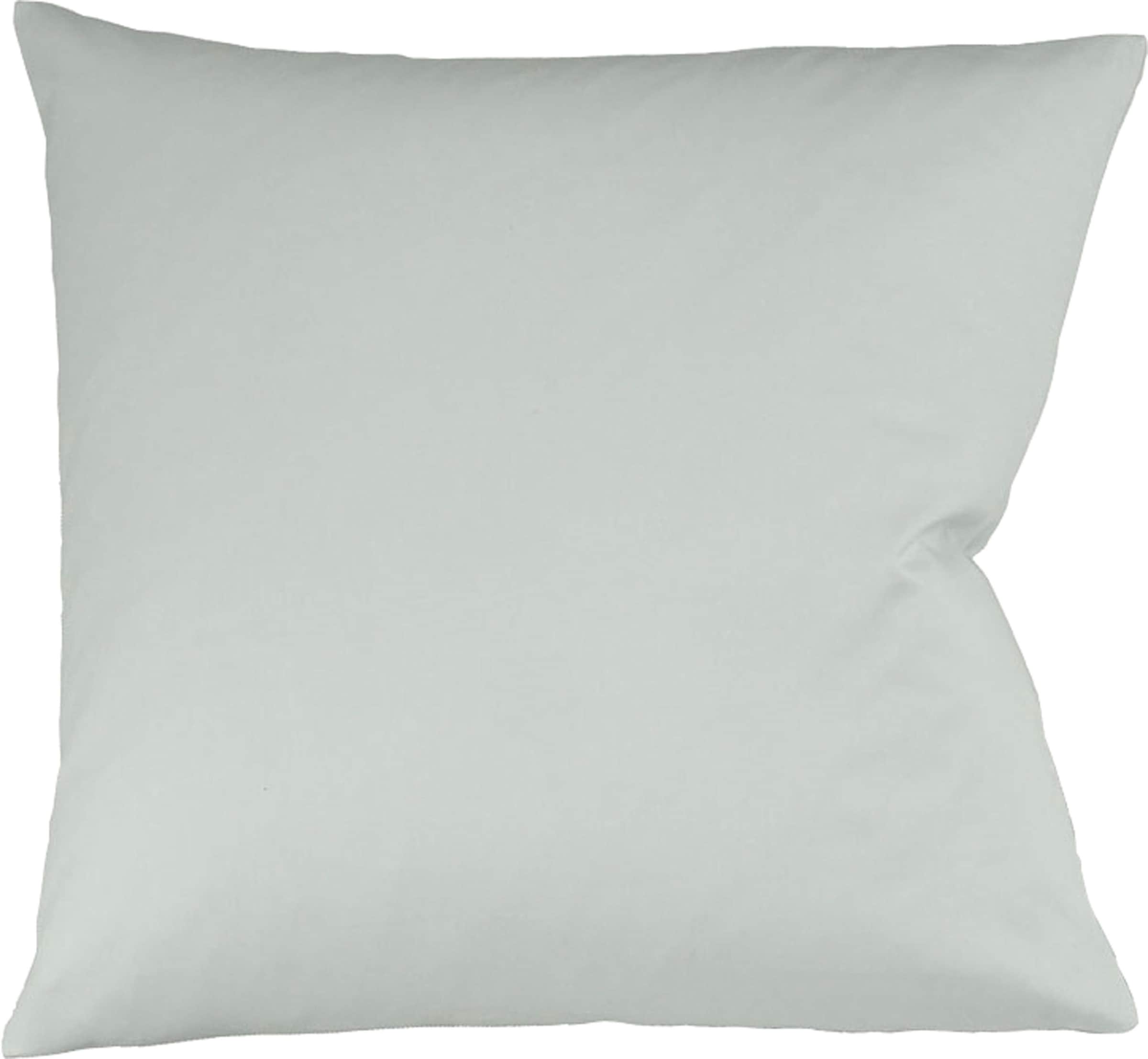 fleuresse Housse de coussin »Colours Mako Satin, 100% Baumwolle, mit Reissverschluss« Mako Satin, brillant, lisse, qualité premium