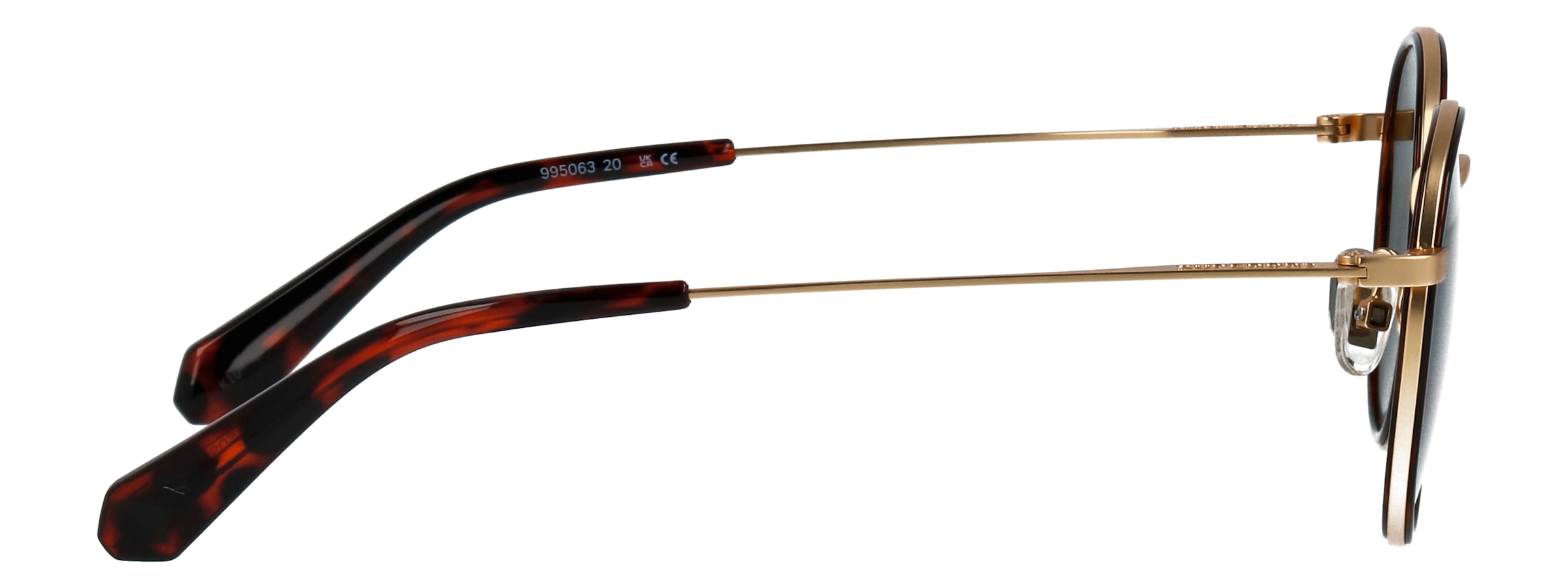 Superdry Lunettes de soleil »Modell 995063« forme ronde, logo sur la branche, monture combinée