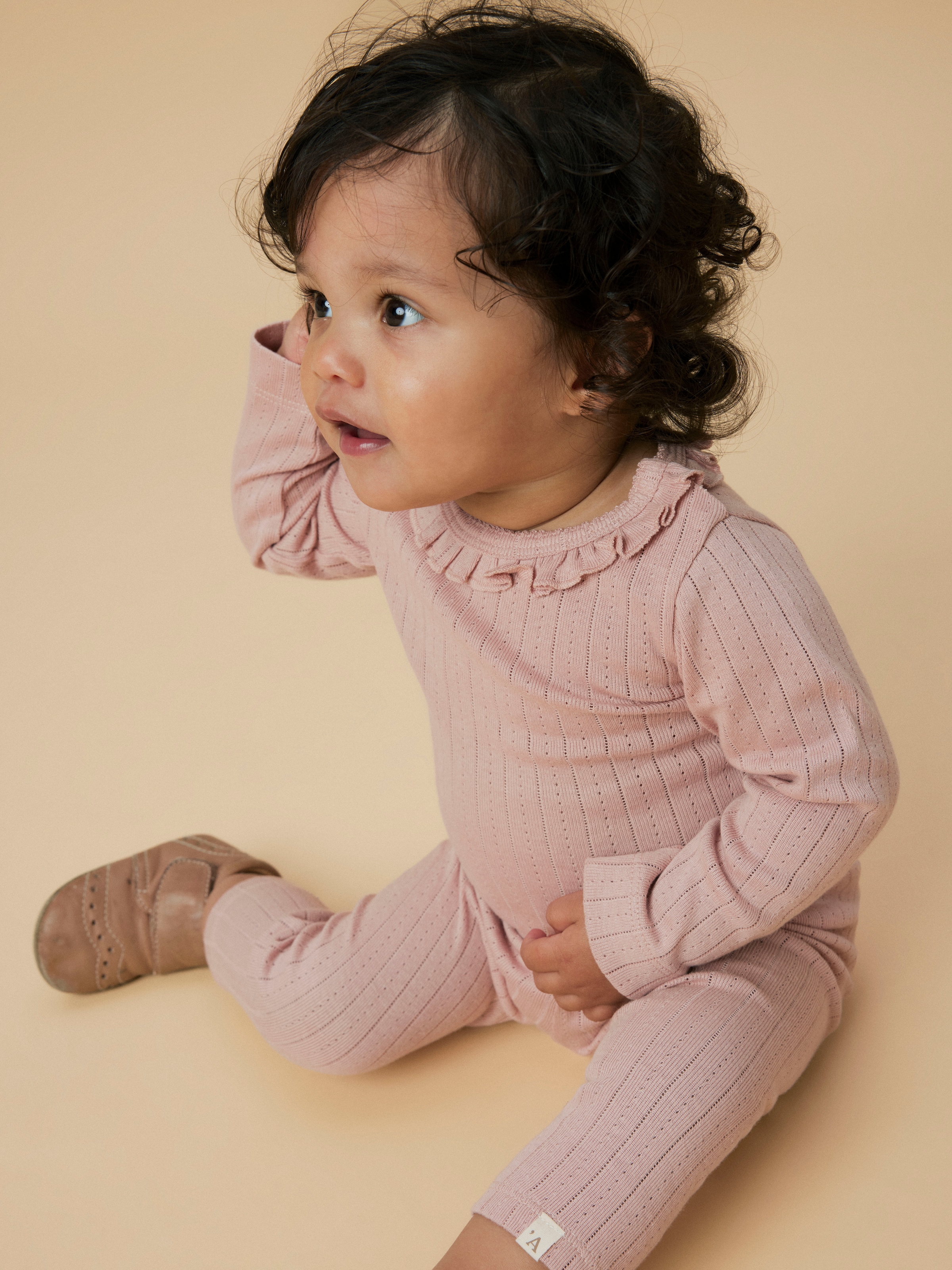 Lil' Atelier Body à manches longues »NBFRACHEL NIS LS SLIM BODY LIL NOOS« mit Rüschen