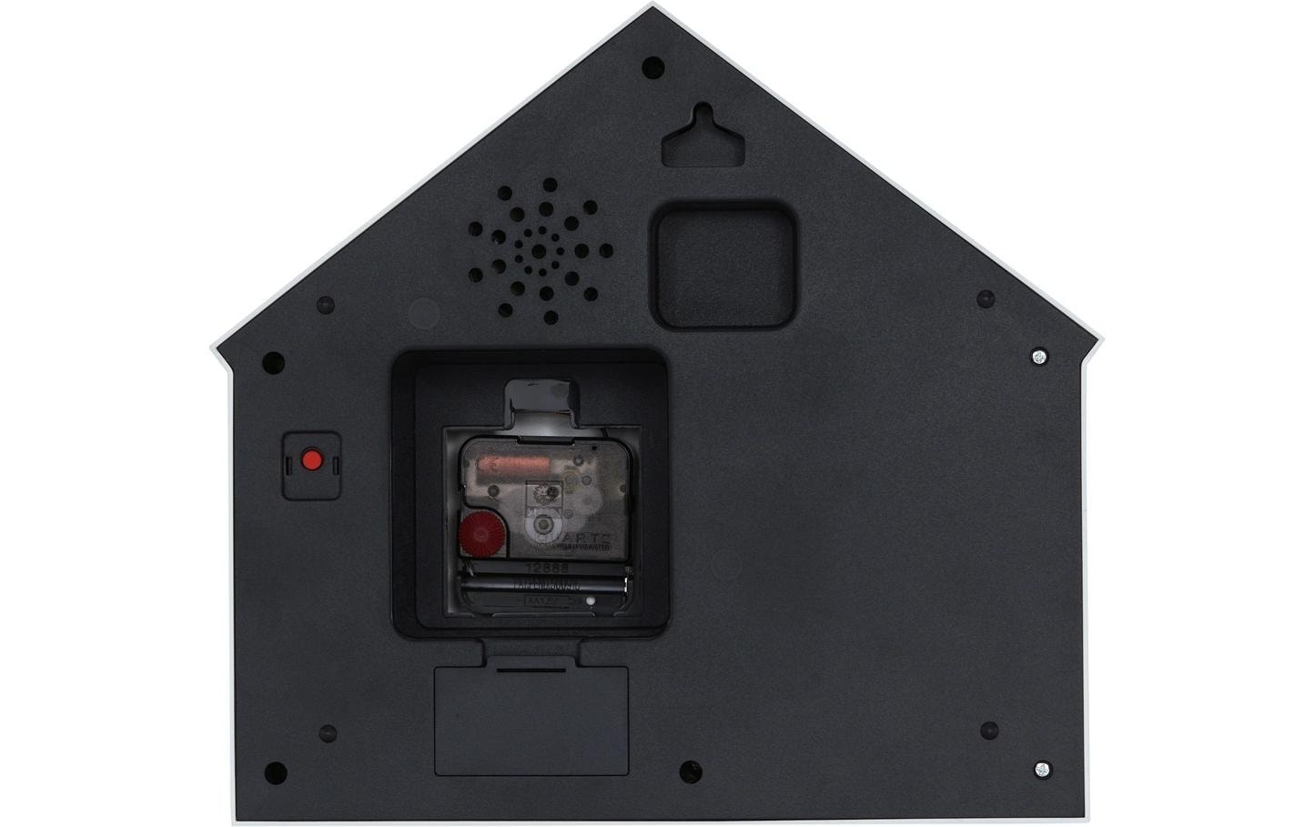 Karlsson Horloge murale »Wall clock Peeking Doggy Mouse Grey«