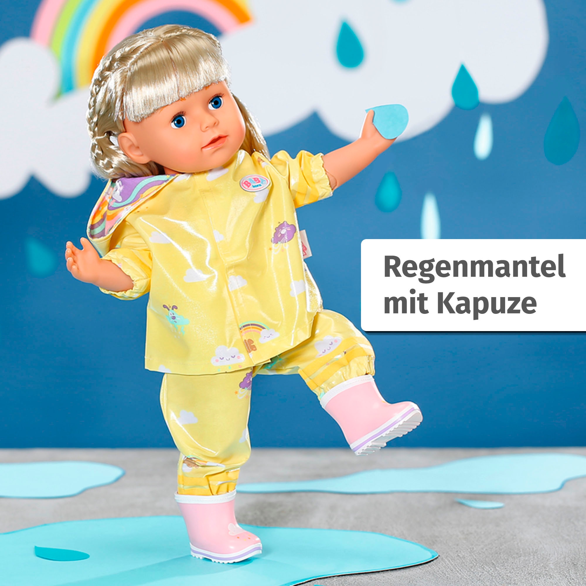 Baby Born Vêtements de poupées »Deluxe Regen-Outfit 43 cm«