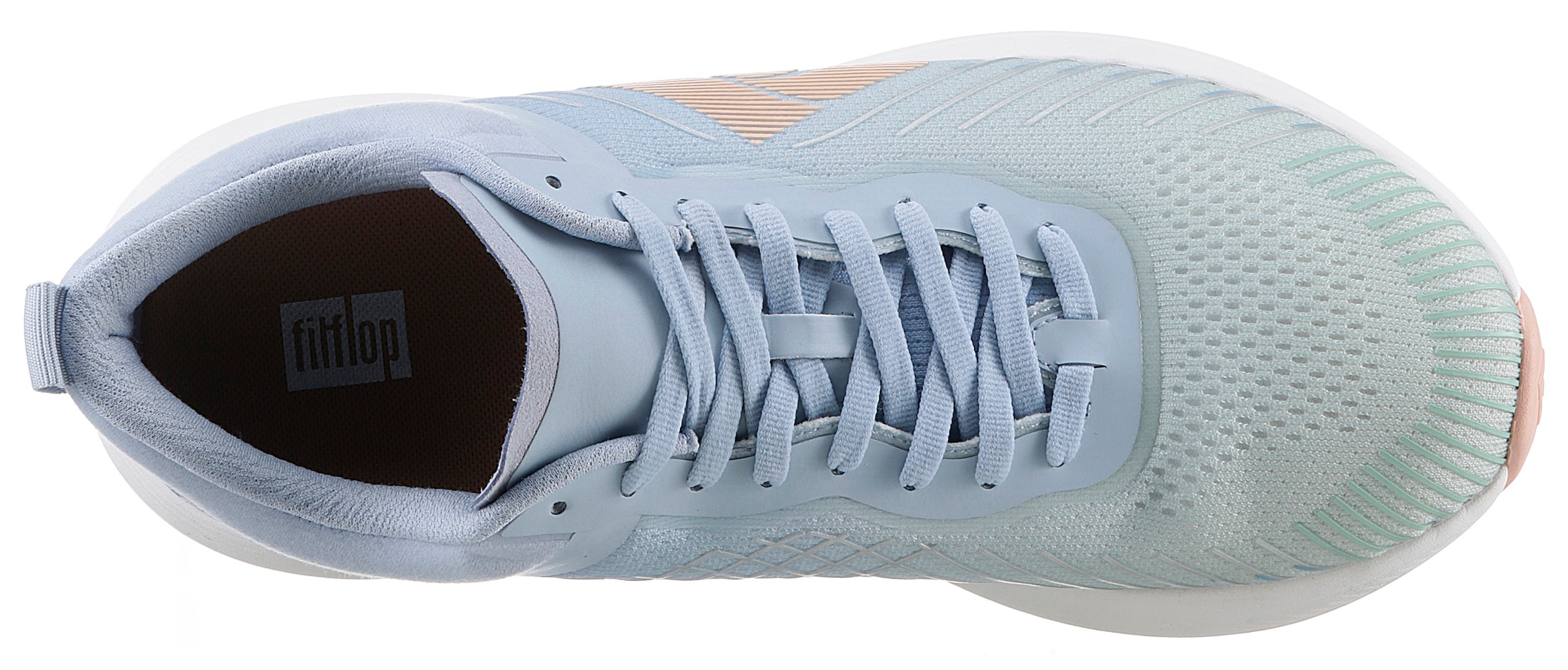 Fitflop Sneaker »FF RUNNER OMBRE-EDITION MESH RUNNING SNEAKERS«  mit NEODYNAMIC-Ausstattung, Freizeitschuh, Halbschuh, Schnürschuh