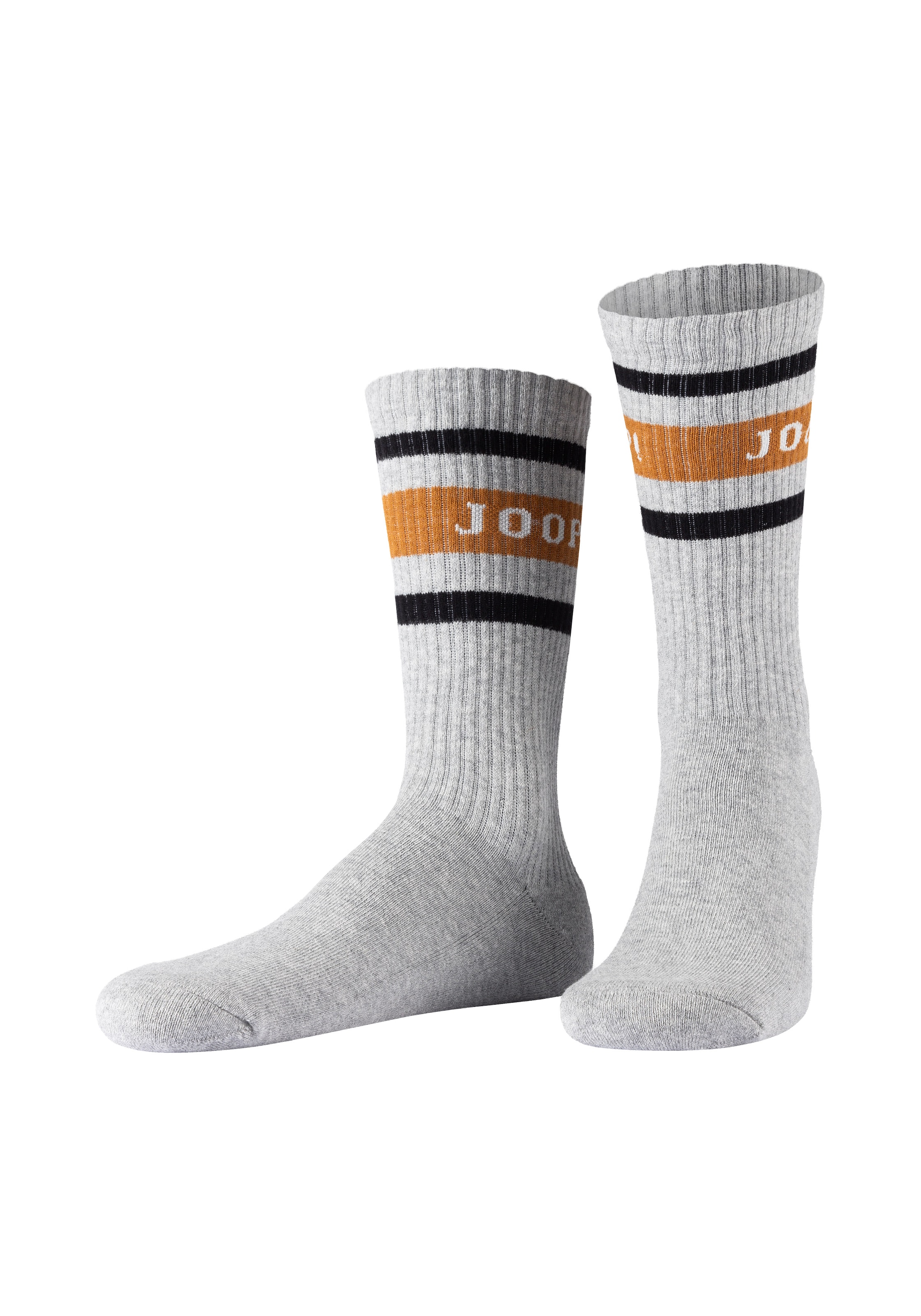 JOOP! Chaussettes de tennis »premium essentials« 2 Paar,  am Bund mit Logoschriftzug