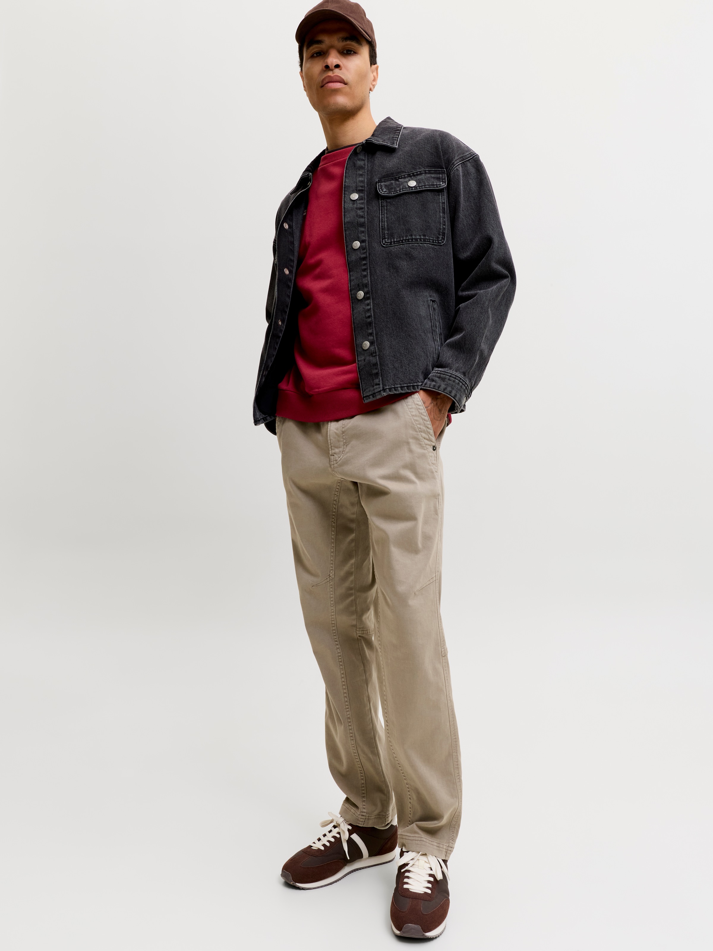 Jack & Jones Pantalon à enfiler »JPSTKANE DOVER JOGGER NOOS«  mélange coton, coupe décontractée