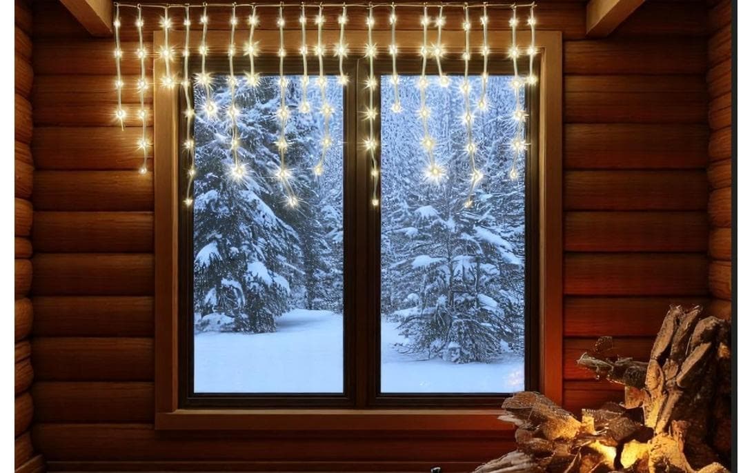   Guirlande lumineuse »Dameco Outdoor «Icicle» 400 cm x 80 cm«