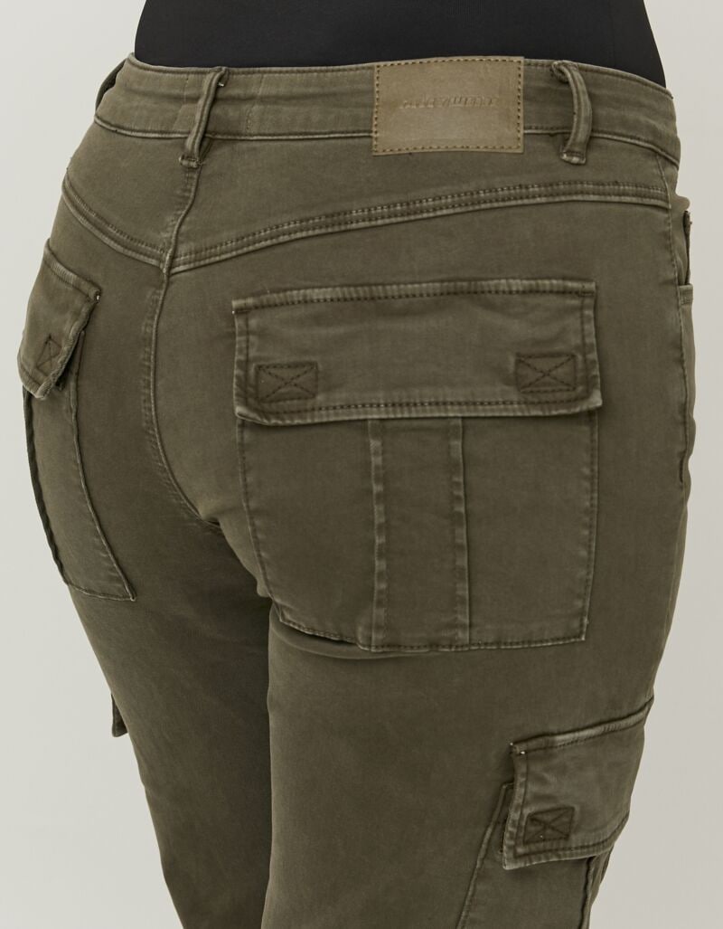 Tally Weijl Pantalon bootcut »SPACOWELLE«  Baumwollmischung, im Cargo-Stil mit seitlichen Taschen