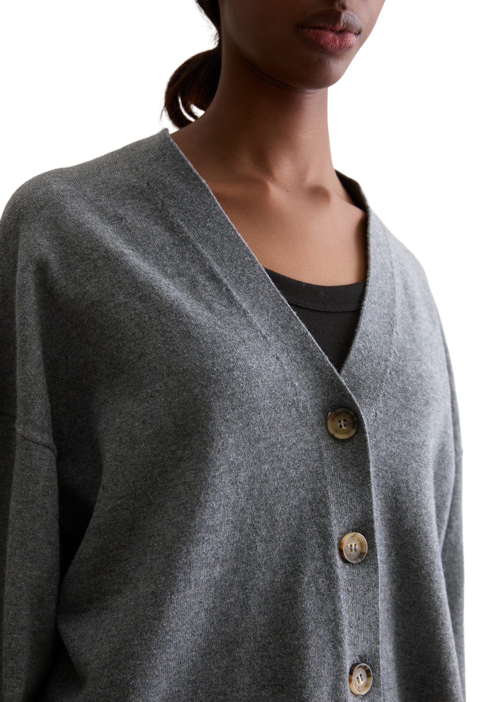 Marc O'Polo DENIM Cardigan »relaxed fit aus Soft Cotton Stretch«