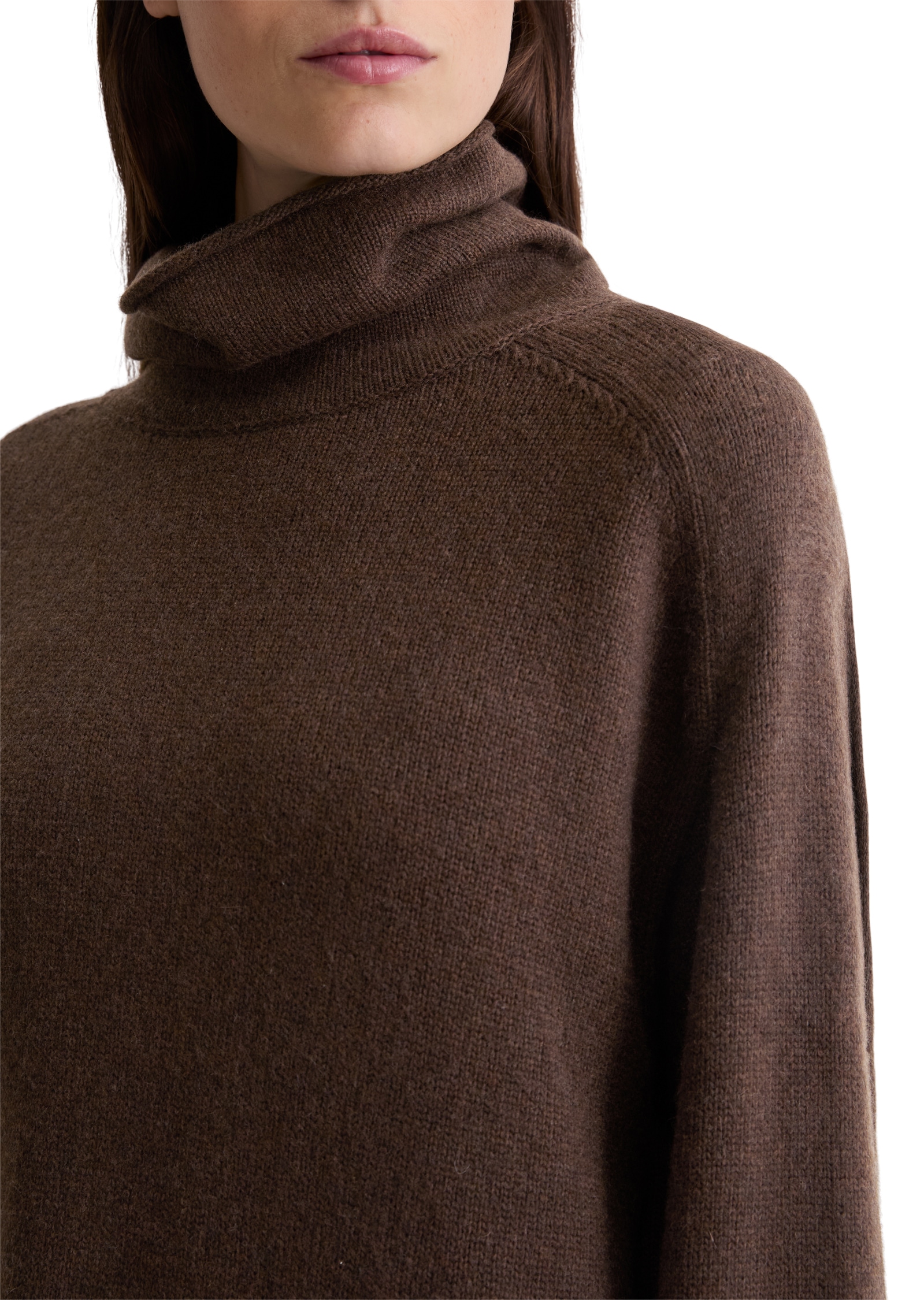 Marc O'Polo Robe en tricot Sans poches relaxed fit, aus softem Woll-Mix