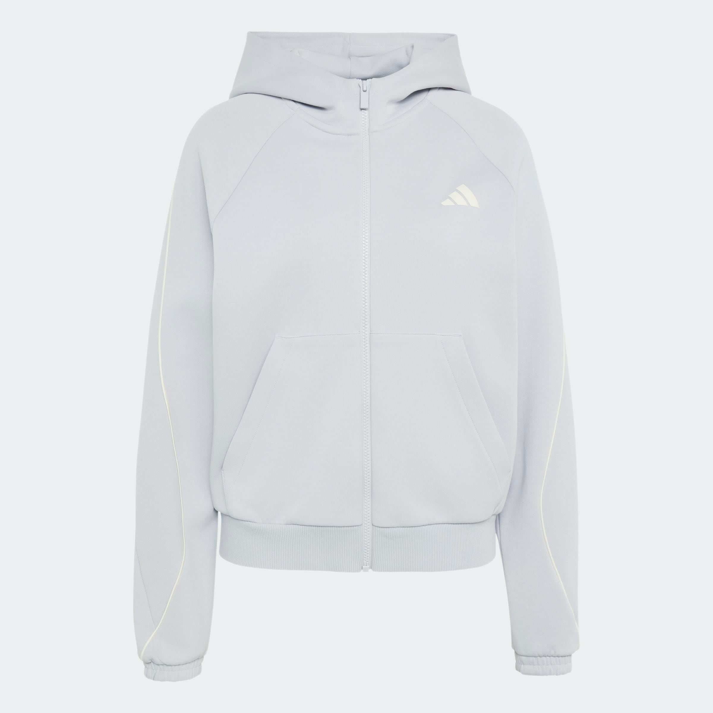 adidas Sportswear Kapuzensweatshirt »W STA SL FZ HD«, mit Reissverschluss, in normaler Länge, sportlicher Stil
