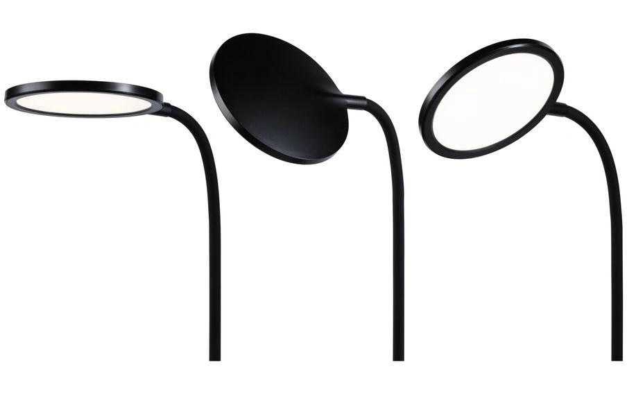 Paulmann LED Schreibtischlampe »Paulmann Schreibtischleuchte Schwarz, matt« LED-Modul warmweiss