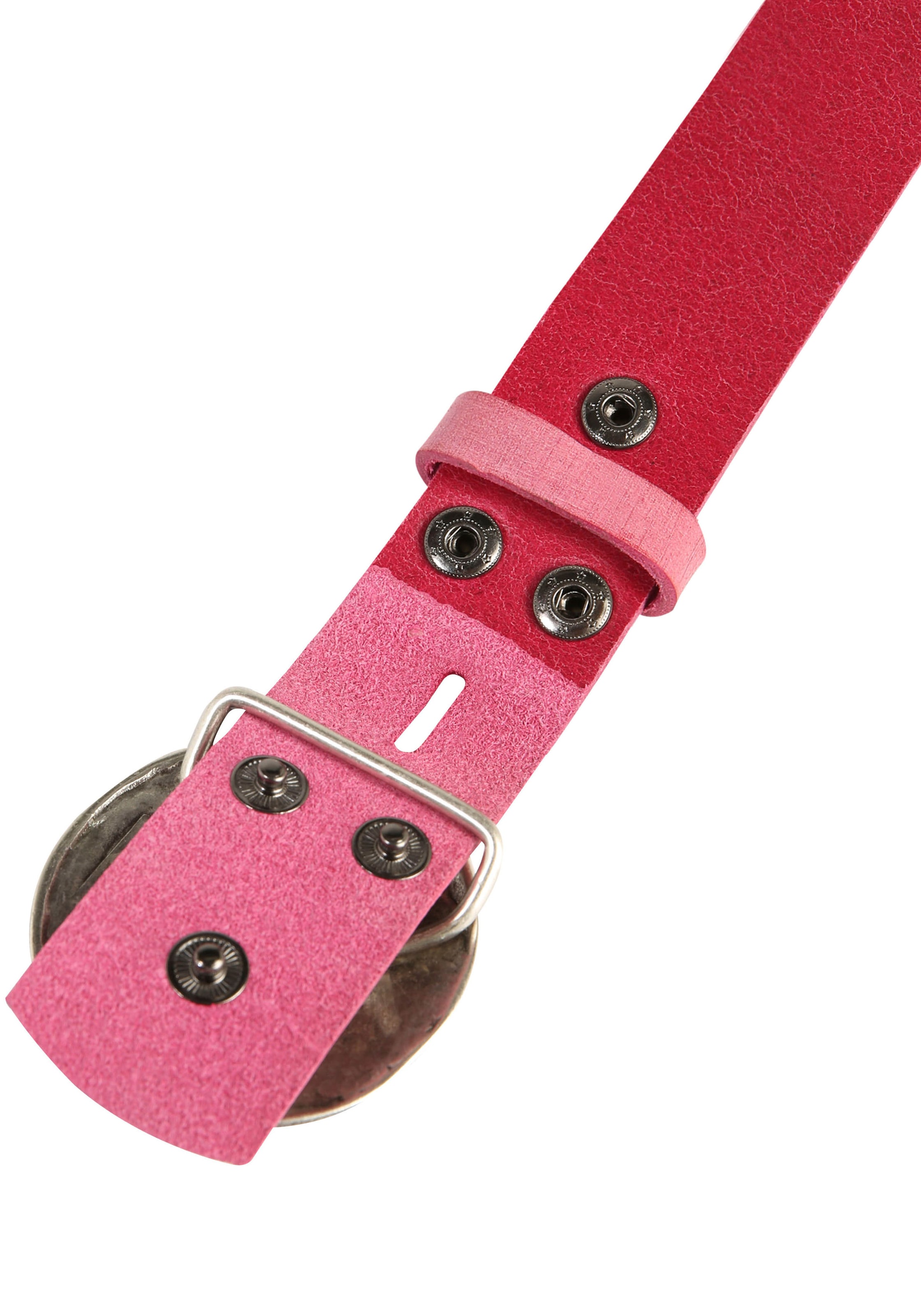 Rettungsring Gürtel Ceinture en cuir avec boucle interchangeable »Seegras Rund«