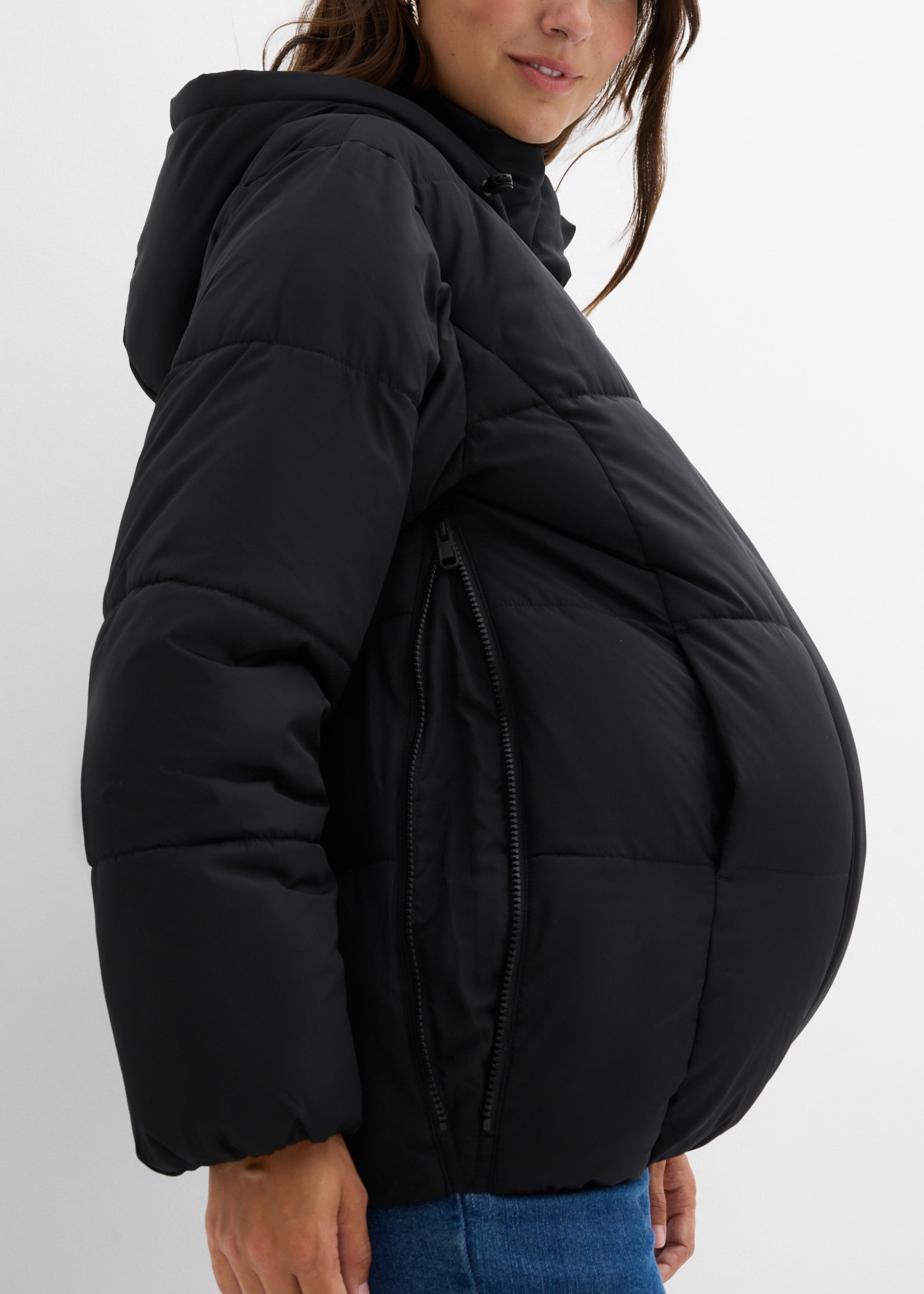 bonprix Veste de maternité matelassé, déperlant, coupe ample